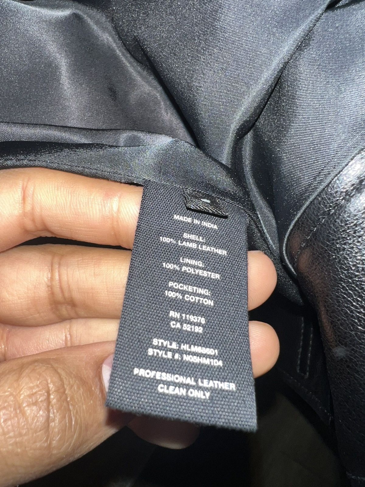 Helmut Lang Helmut Lang FW ‘23 Leather Jacket Size US L / EU 52-54 / 3 - 10 Thumbnail
