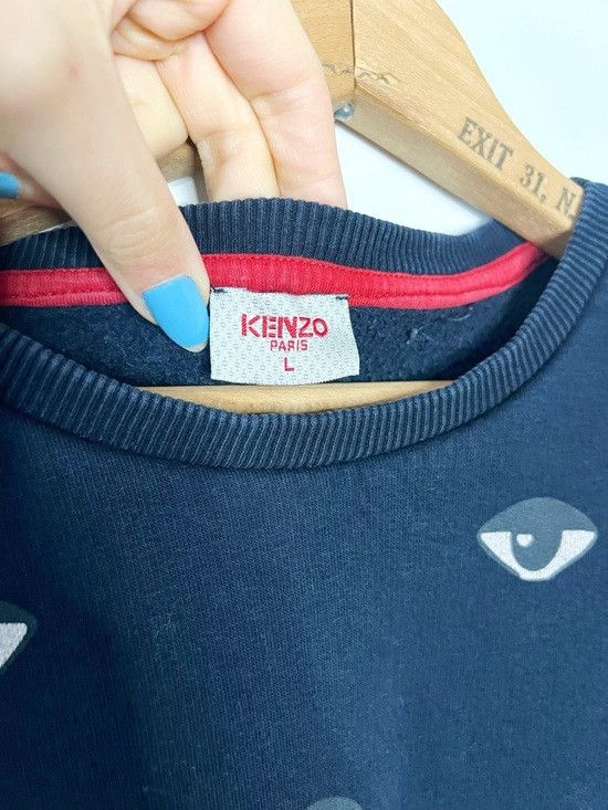 Kenzo Kenzo | All Over Eyes Sweater Size L / US 10 / IT 46 - 3 Thumbnail