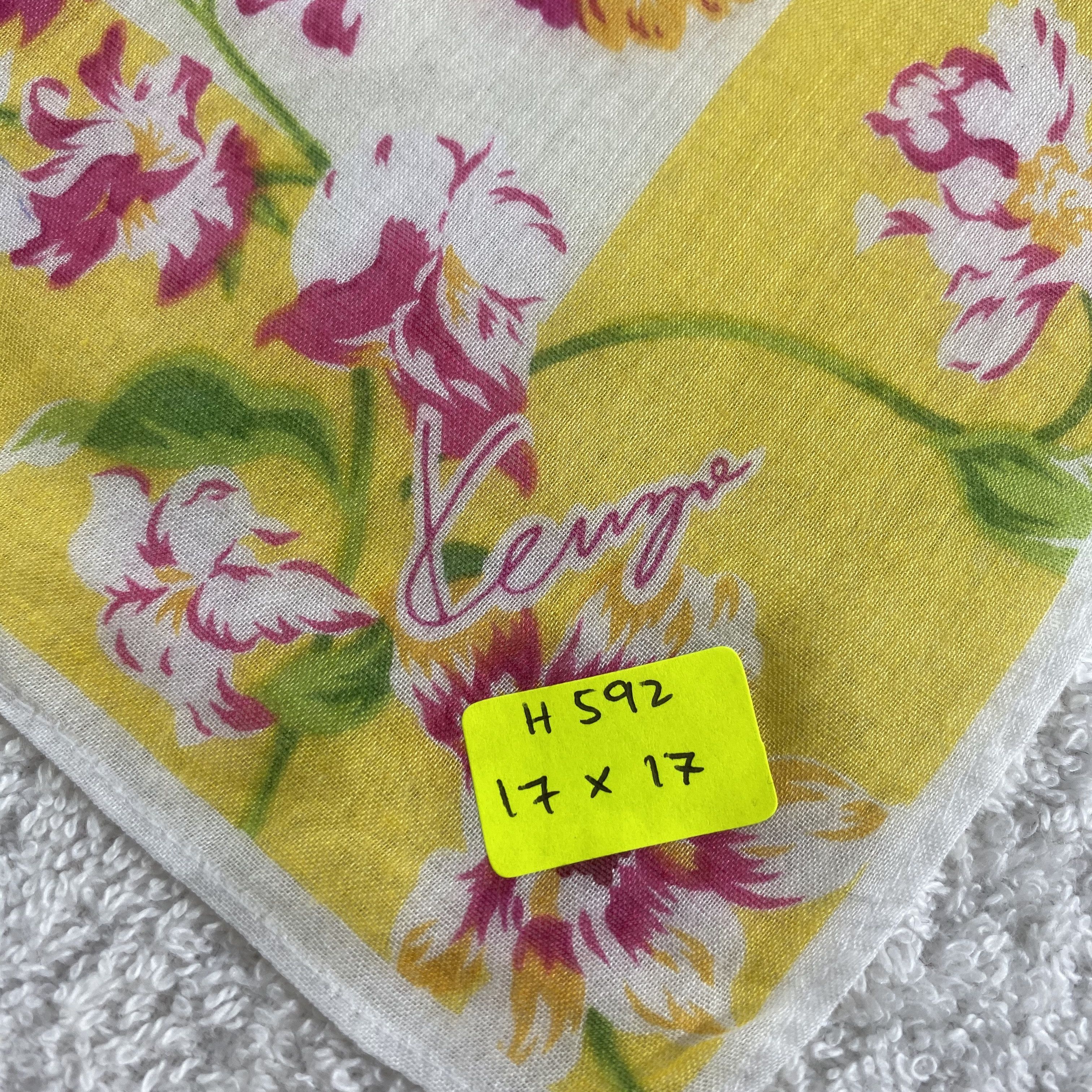 Kenzo × Vintage Kenzo Handkerchief / Neckerchief / Bandana Size ONE SIZE - 5 Thumbnail