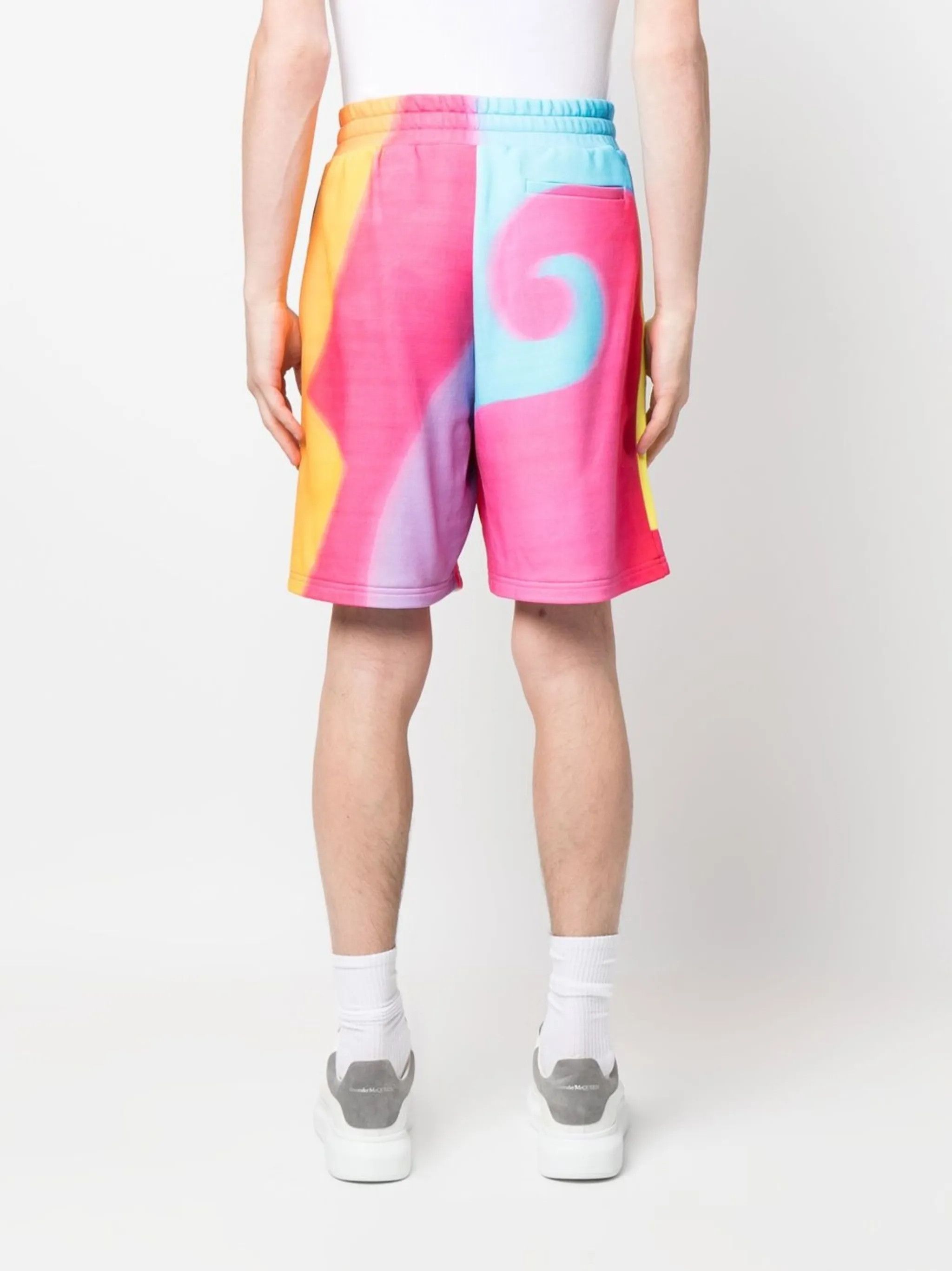 Moschino o1y0225 Logo Short in Multicolor Size US 32 / EU 48 - 4 Thumbnail