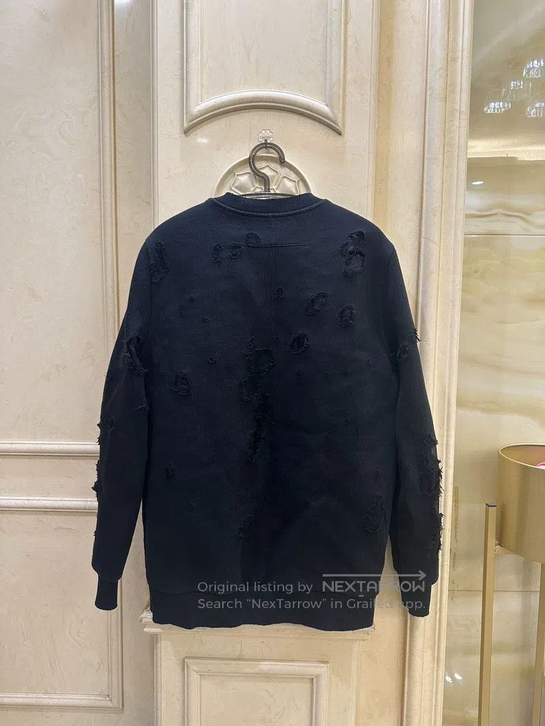 Givenchy Givenchy Classic Ripped Sweatshirt Size US S / EU 44-46 / 1 - 2 Thumbnail