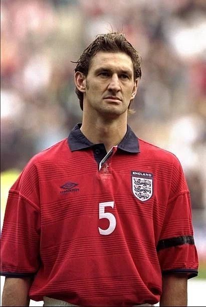 Vintage ENGLAND 1999 2001 VINTAGE AWAY FOOTBALL SHIRT SOCCER JERSEY Size US XL / EU 56 / 4 - 11 Thumbnail
