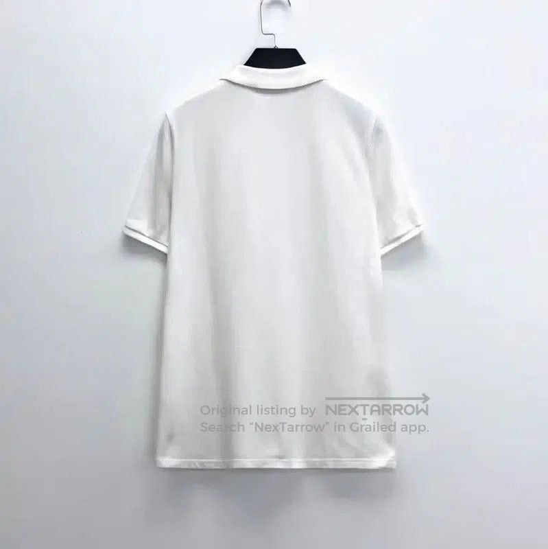Burberry Burberry Women's White Cotton Short Sleeve Polo. Size M / US 6-8 / IT 42-44 - 2 Thumbnail