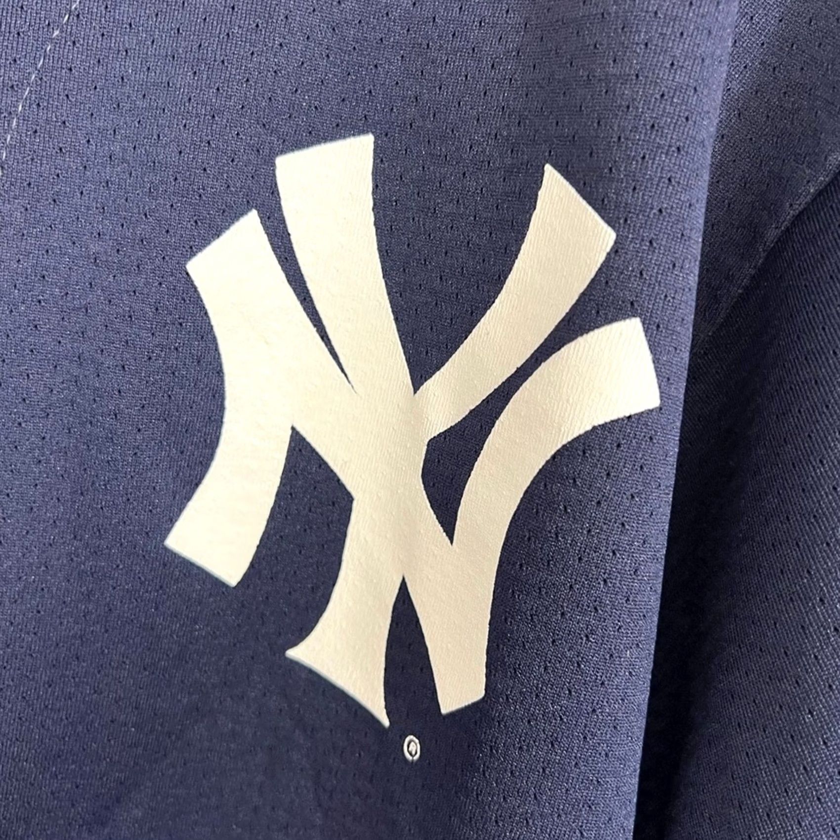 Vintage VINTAGE Majestic New York Yankees Jersey Jason Giambi Men LARGE Blue T-Shirt XL? Size US L / EU 52-54 / 3 - 5 Thumbnail