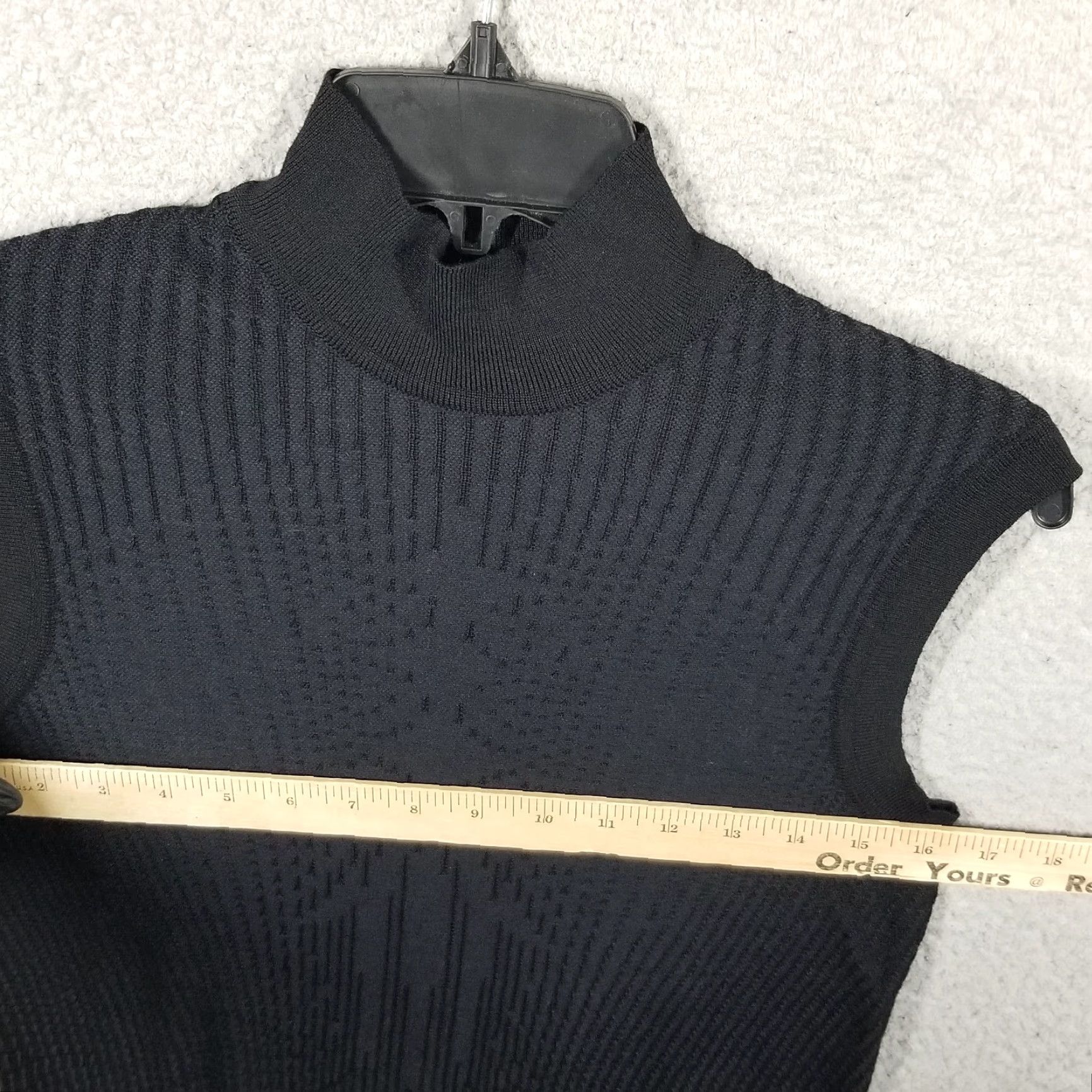 Nike Nike Knit Tank Top Women Small Black Lightweight Sports Made in Italy FQ0288-010 Size S / US 4 / IT 40 - 5 Thumbnail