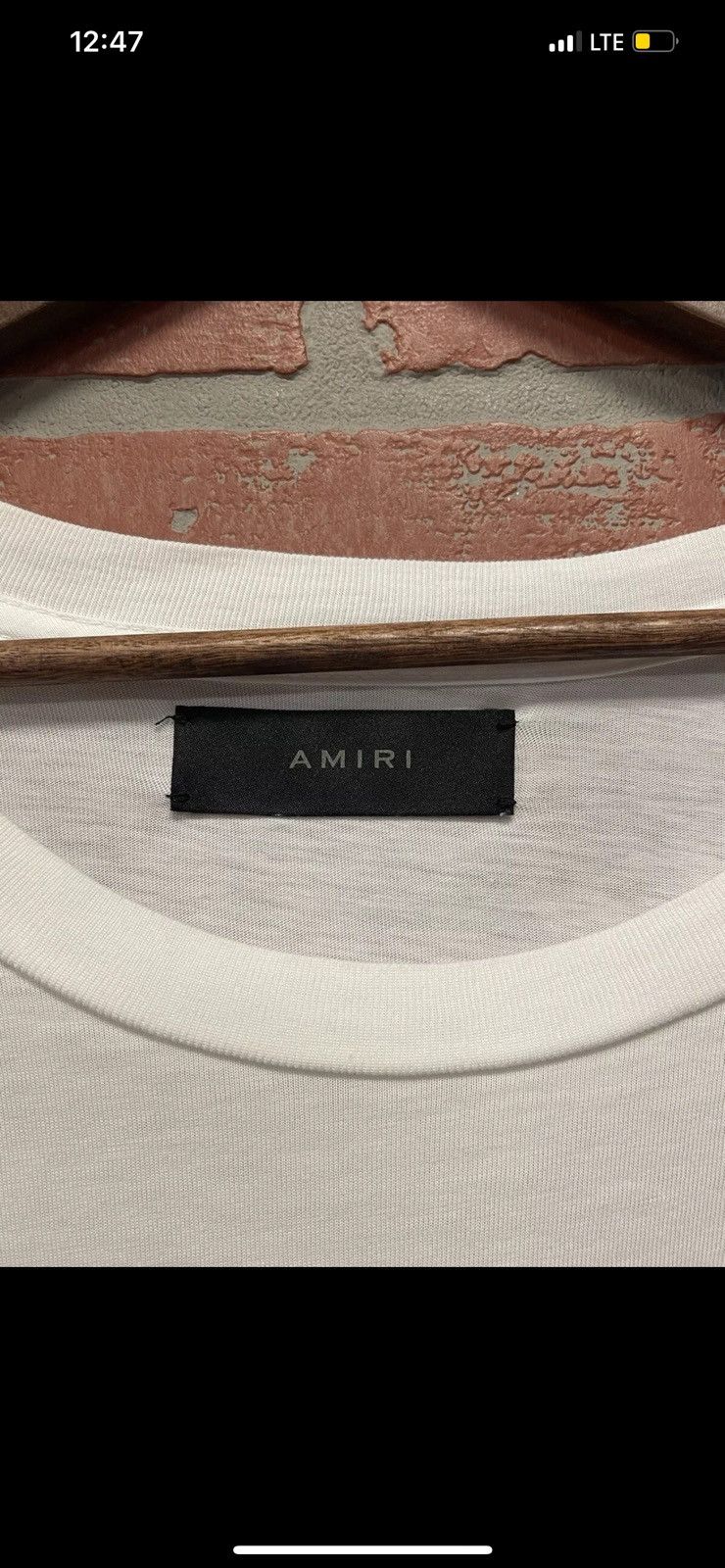 Amiri Amiri White Paisley Logo Tee Size XXL Size US XXL / EU 58 / 5 - 6 Thumbnail