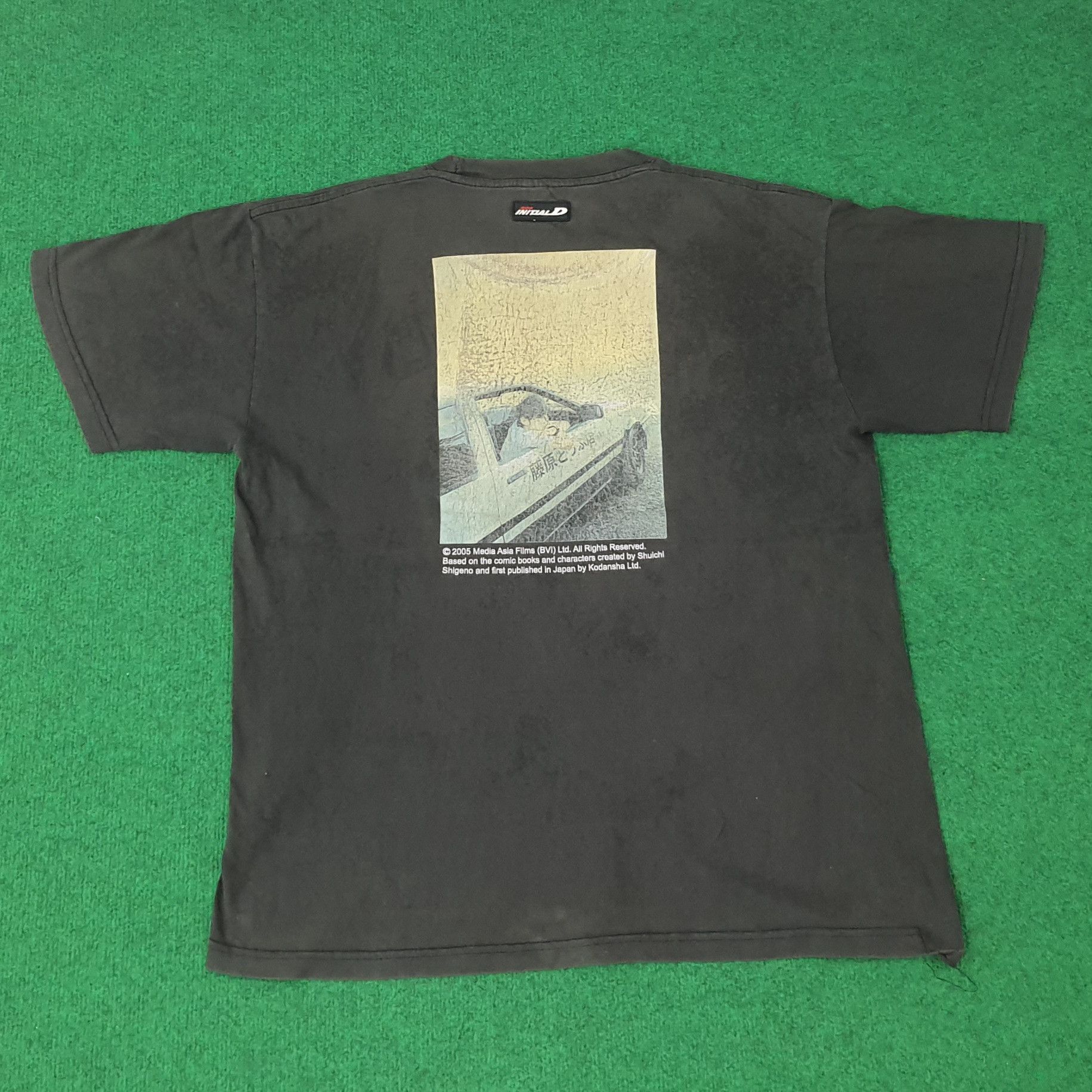 Japanese Brand Vintage Initial D Racing Japan Tshirt C259N65 Size US L / EU 52-54 / 3 - 1 Thumbnail
