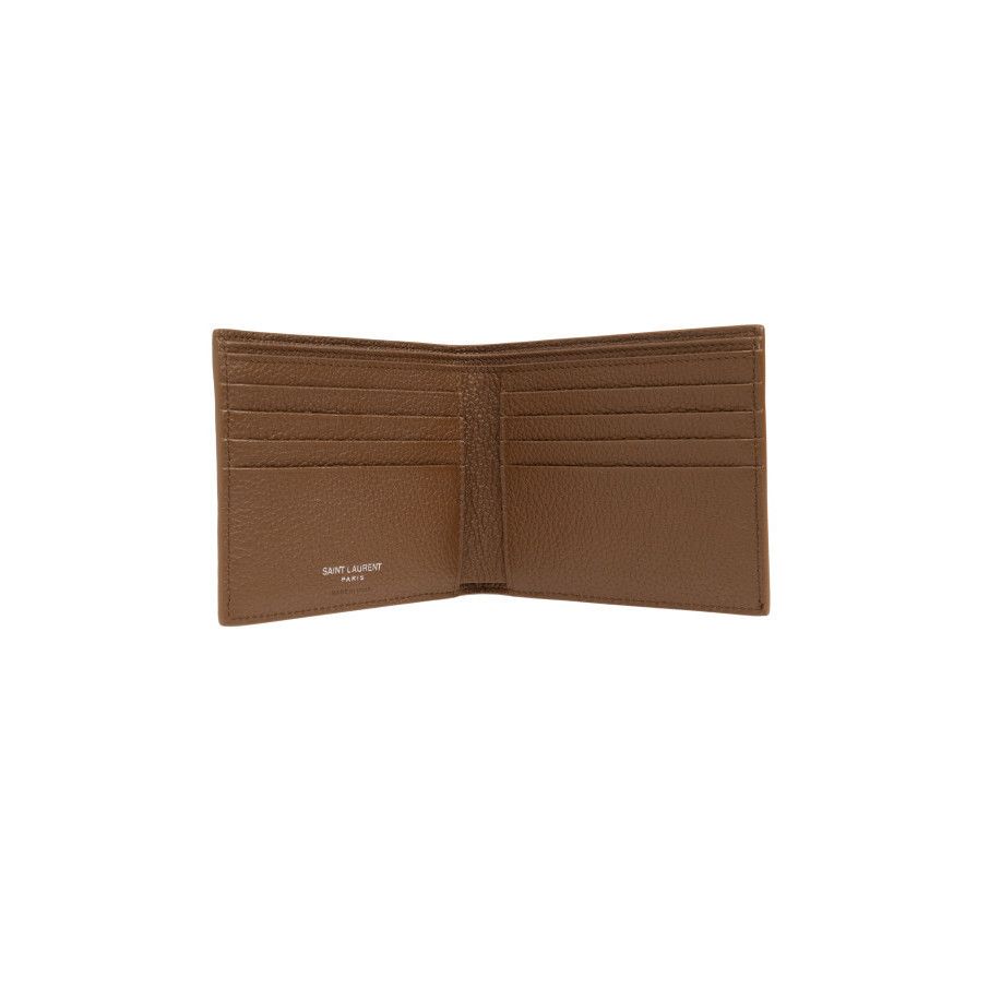 Saint Laurent Paris SAINT LAURENT Brown Leather Wallet New & Authentic Size ONE SIZE - 2 Thumbnail