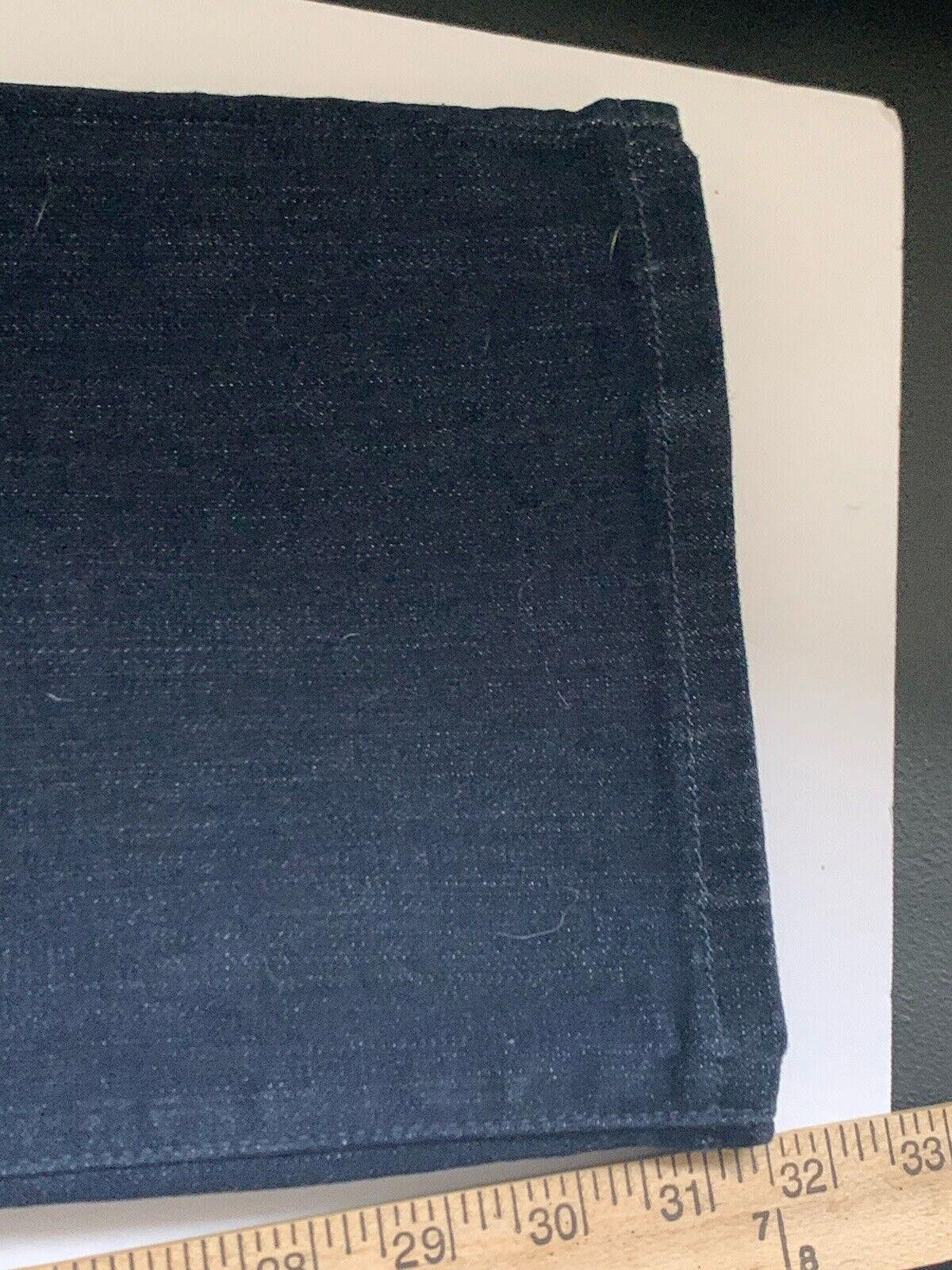 Levi's Levis 505 Black Embroidered Jeans Straight Stretch Size 38" / US 16 / IT 52 - 8 Thumbnail