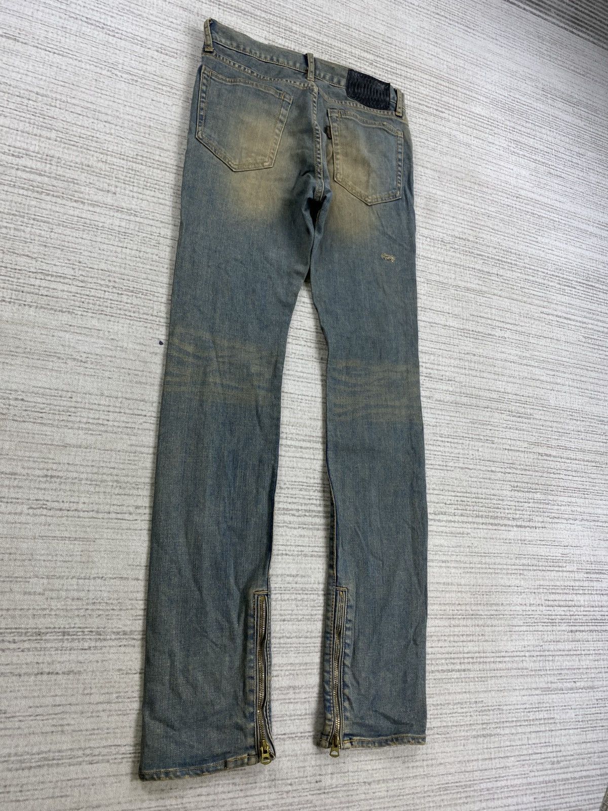GOA Vintage GOA Distressed Denim Punk Jeans Size US 29 - 5 Thumbnail