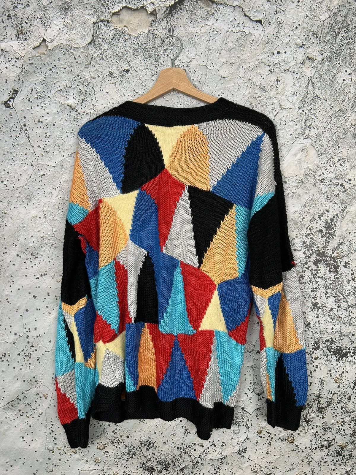 Vintage Vintage Avant Grade Hand Made Japanese Cardigan Sweater Size US M / EU 48-50 / 2 - 5 Thumbnail