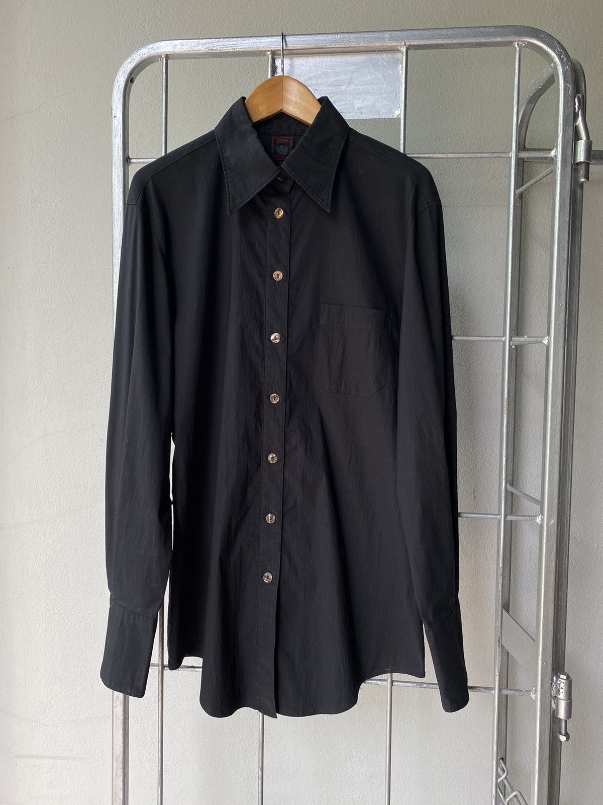 Jean Paul Gaultier Jean Paul Gaultier JPG Black Shirt Size S / US 4 / IT 40 - 1 Thumbnail