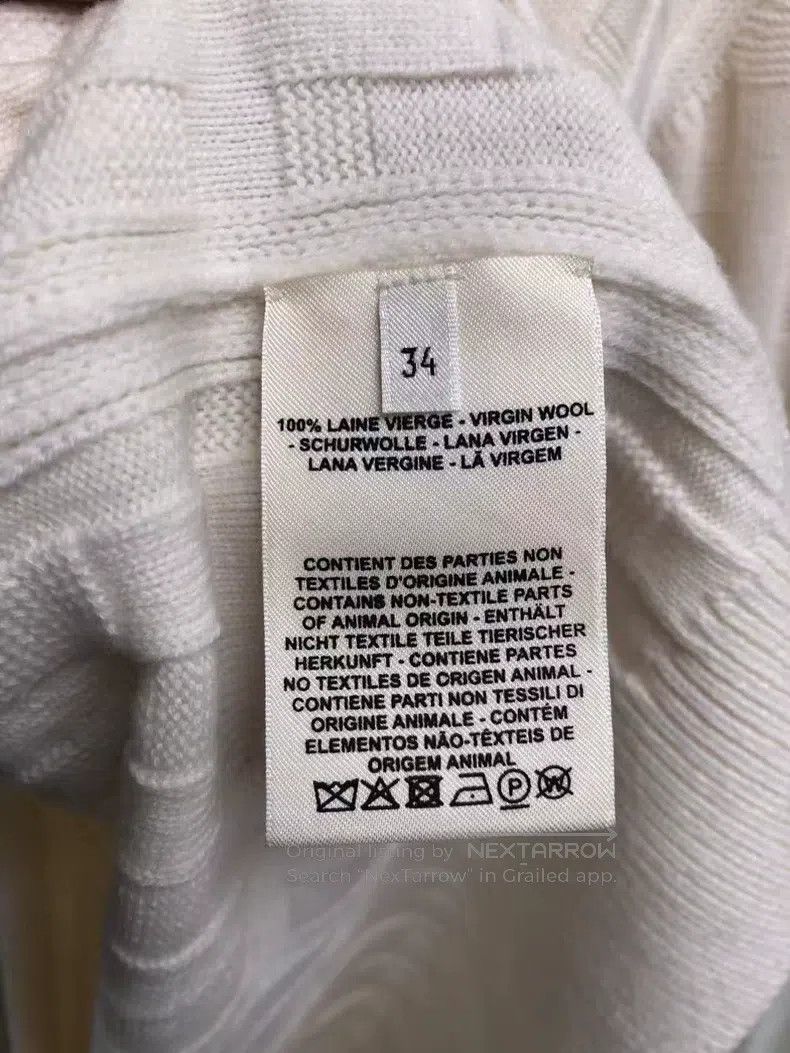 Hermes Hermes Wool Cardigan Size XXS / US 00 / IT 34 - 5 Thumbnail