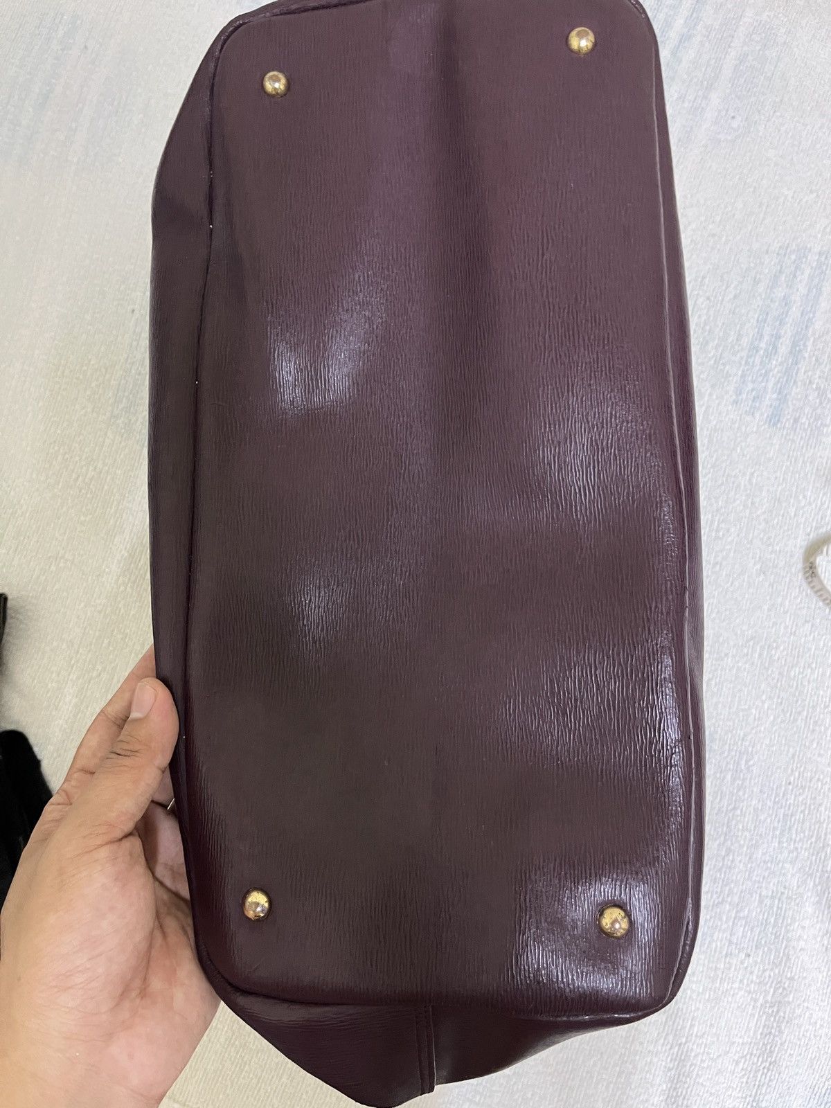 Lauren Ralph Lauren Lauren Ralph Lauren Cowhide Burgundy Size ONE SIZE - 12 Thumbnail