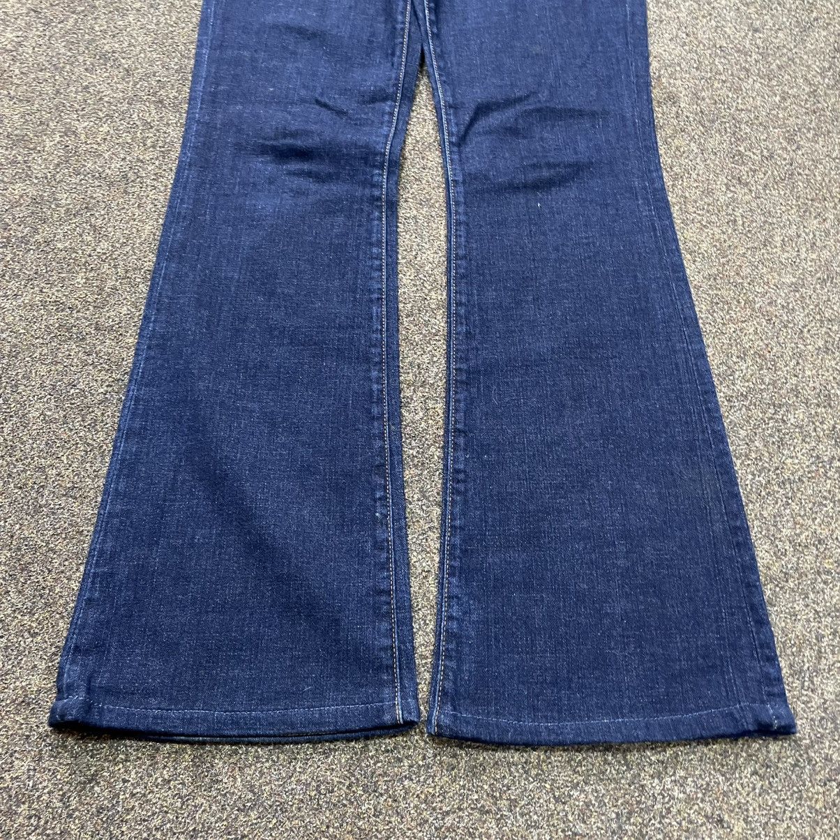 Vintage Vintage Y2K Flared Distressed Wide Leg Jeans Skate Logo 34 Size 34" / US 12 / IT 48 - 5 Thumbnail