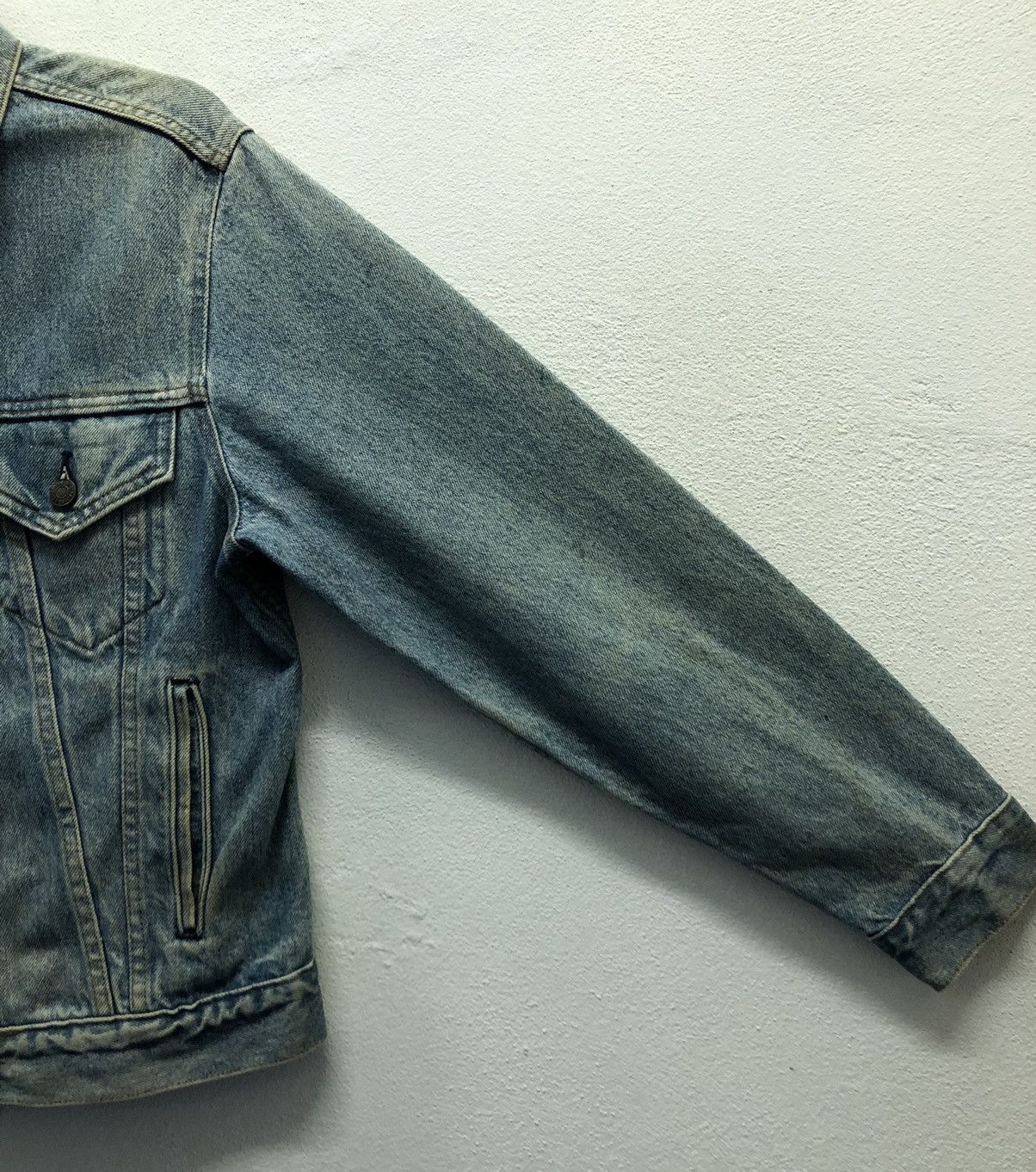 Levi's Vintage Levi Strauss & Co Made In Usa Denim Jacket Size US M / EU 48-50 / 2 - 4 Thumbnail