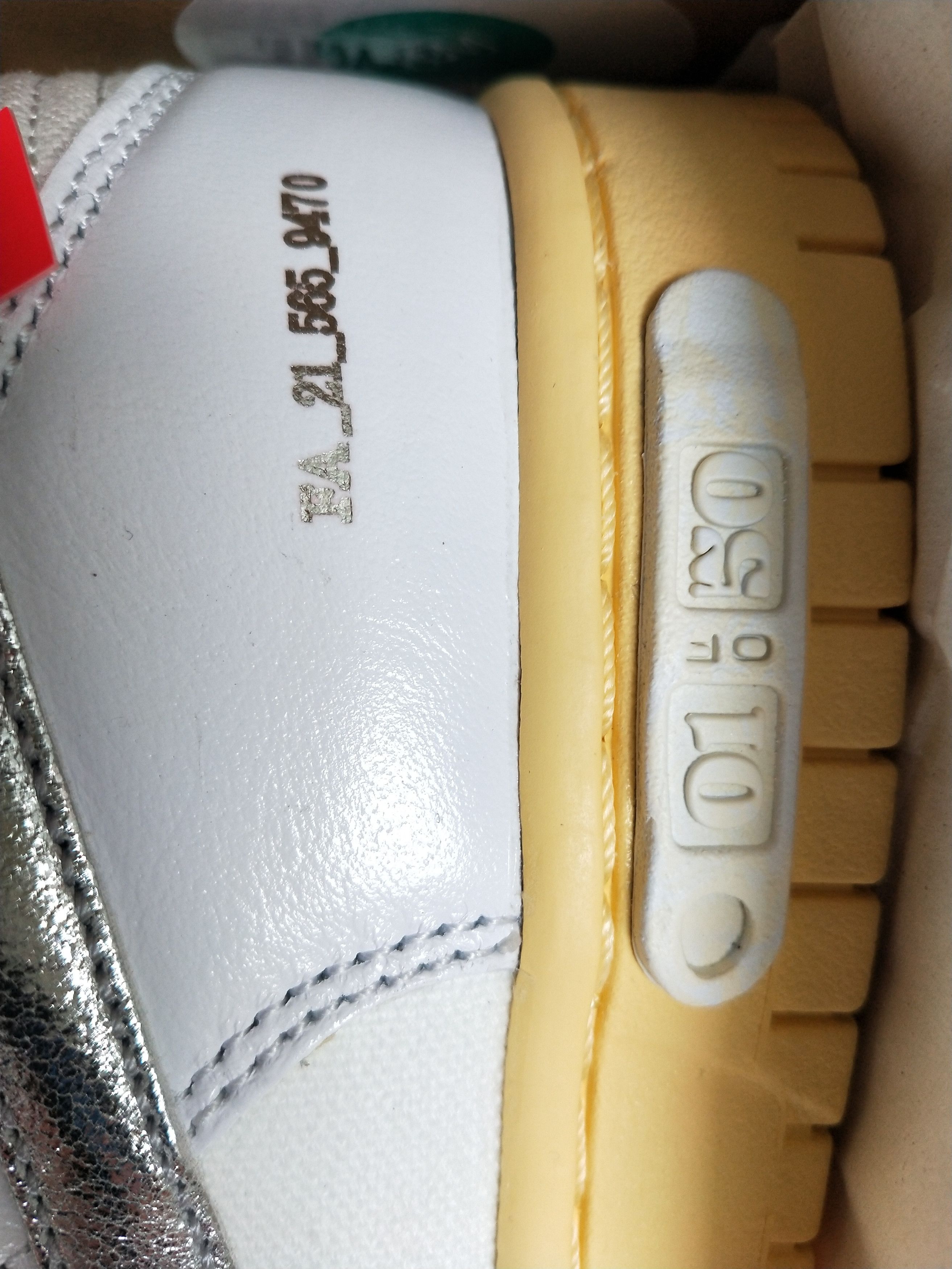 Nike Off-White Dunk Low Lot 1/50