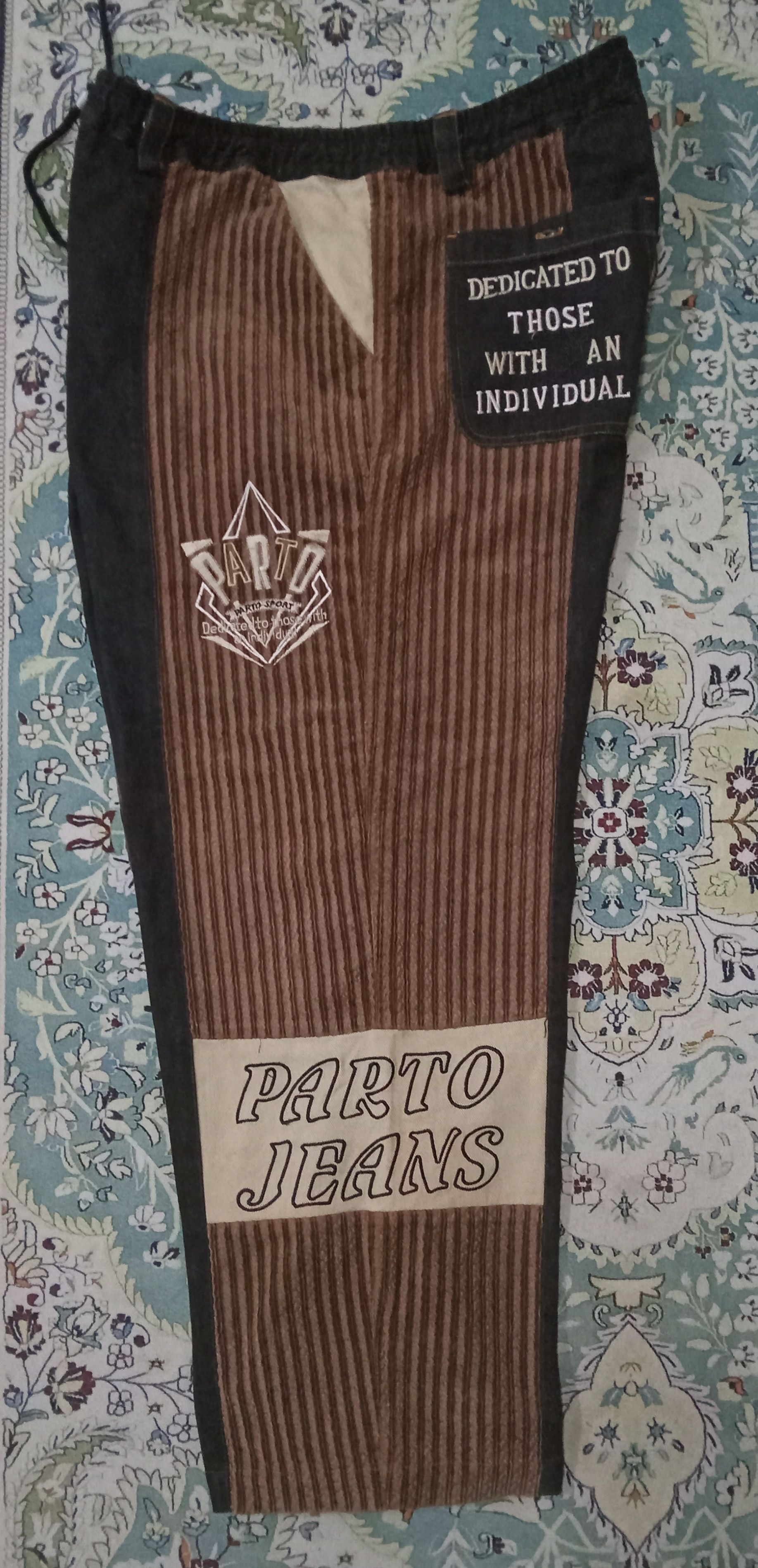 Japanese Brand Vintage Parto Sports Baggy Pants Size US 44 / EU 60 - 9 Thumbnail
