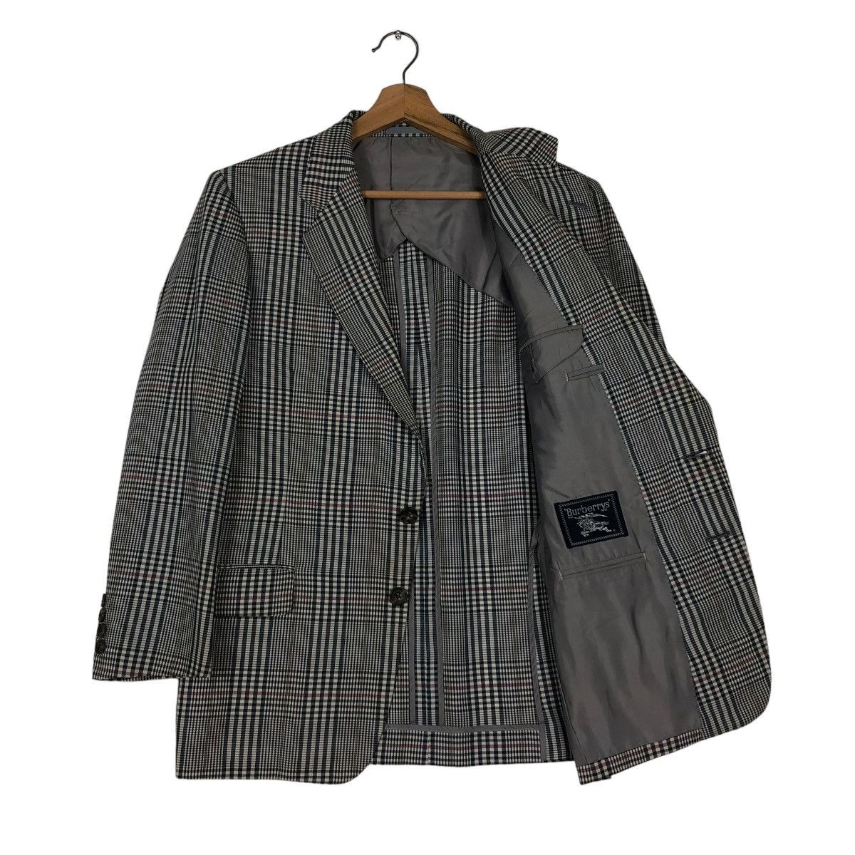 Burberry 🔥VINTAGE BURBERRYS NOVA CHECK COATS DOUBLE BREAST Size US S / EU 44-46 / 1 - 13 Thumbnail