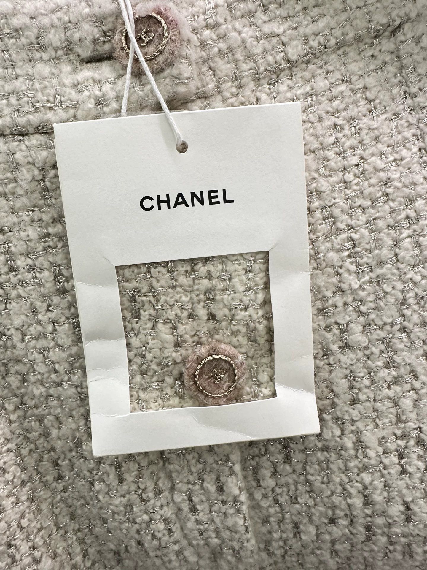 Chanel Chanel Ivory Tweed Trousers 38 Size 27" / US 4 / IT 40 - 3 Thumbnail