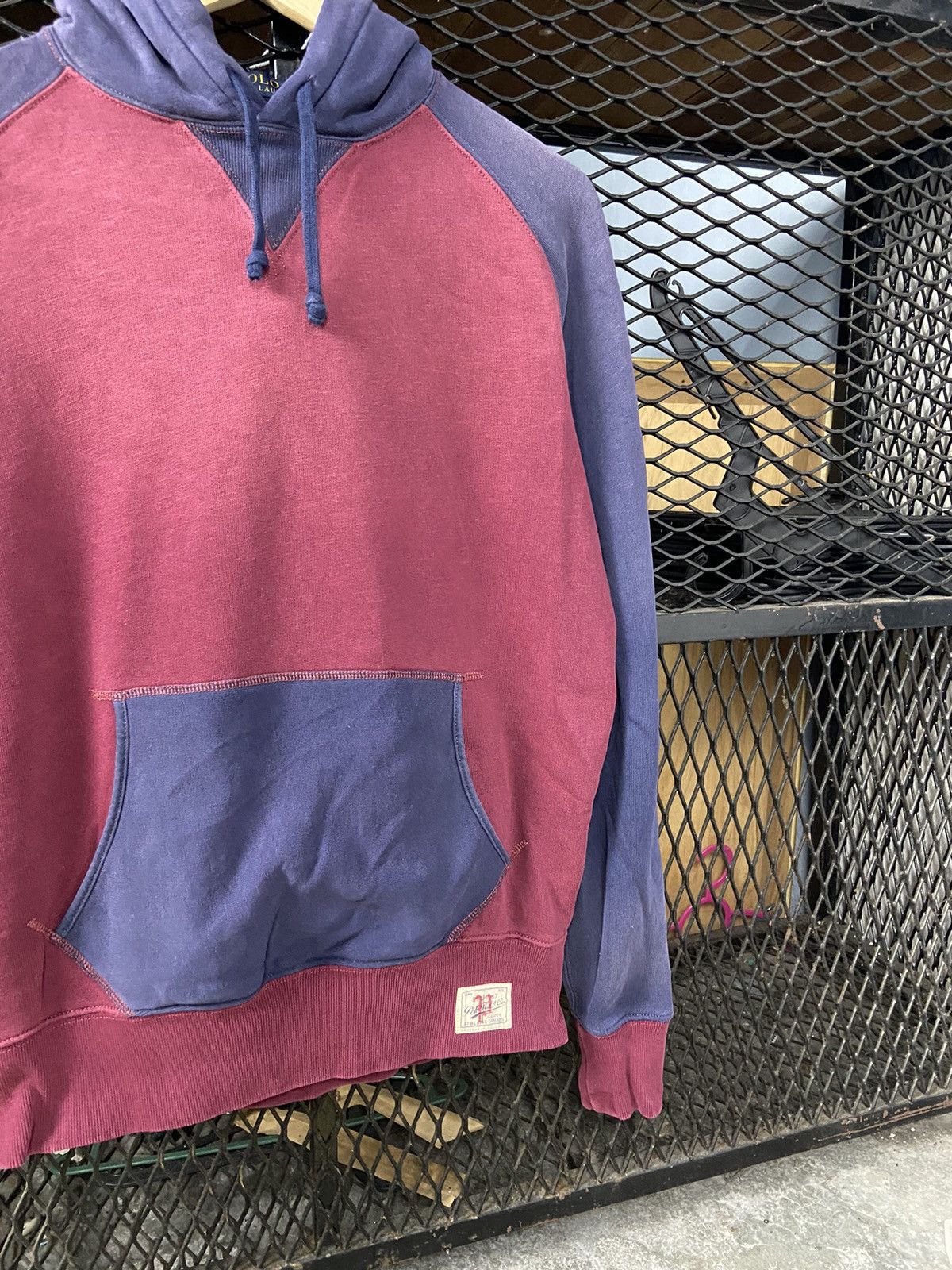Other × Polo Ralph Lauren × Vintage Vintage PRL Polo RL Sweater Two Tone Hooded Size US S / EU 44-46 / 1 - 3 Thumbnail