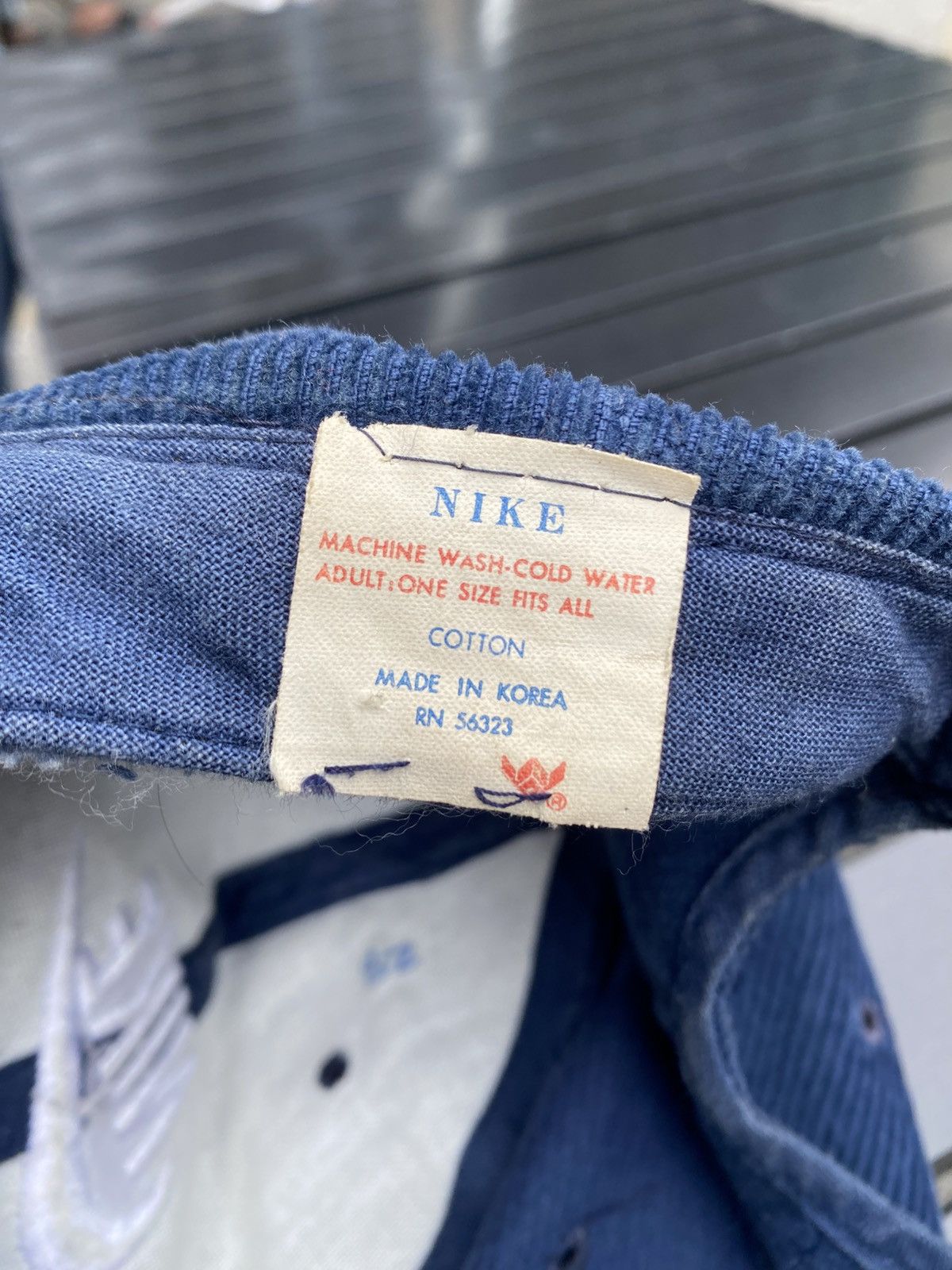 Nike Vintage 80s nike corduroy hat Size ONE SIZE - 5 Thumbnail