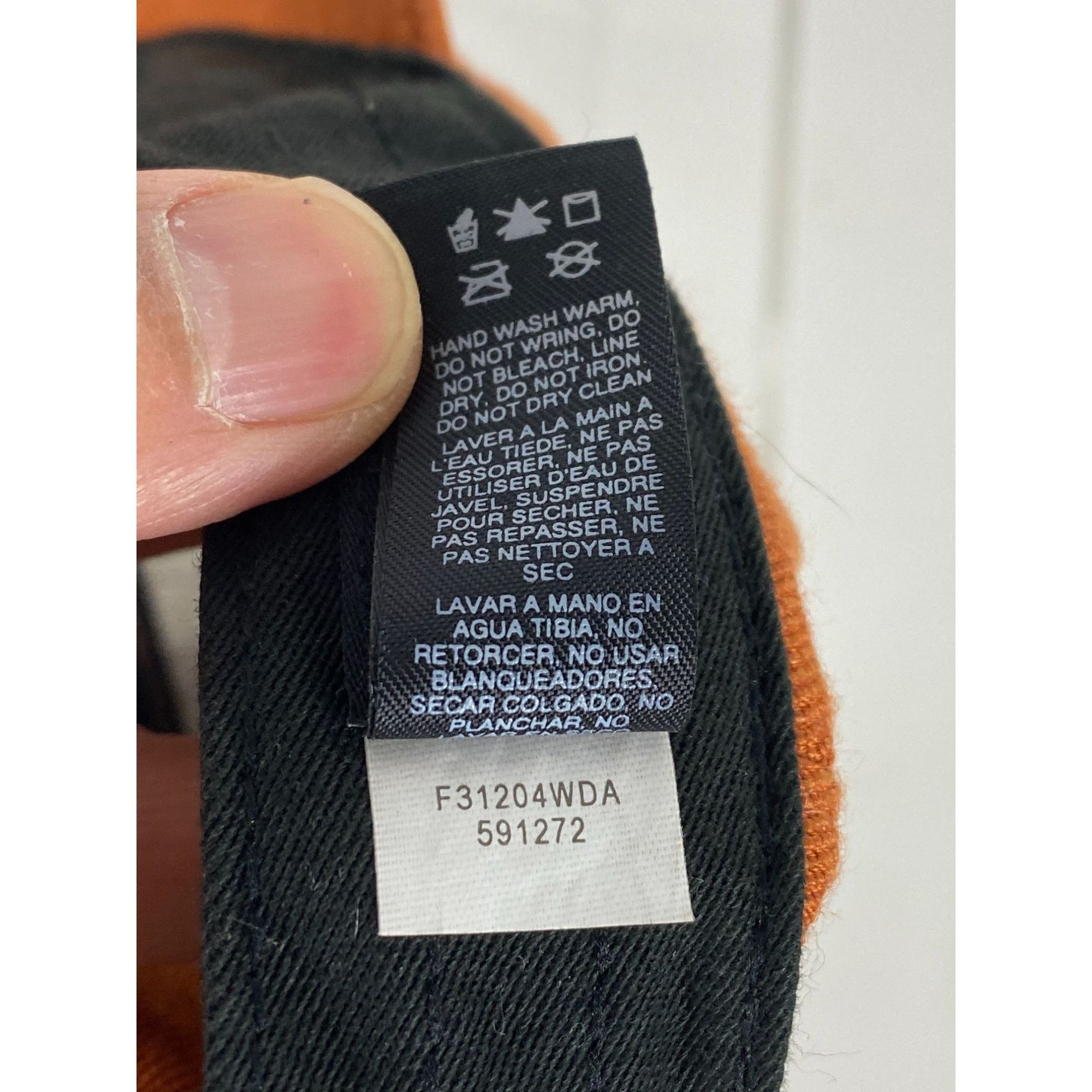 Nike ACG Vintage Nike ACG Embroidered Fitted Hat Cap Burnt Orange M/L Size ONE SIZE - 6 Thumbnail