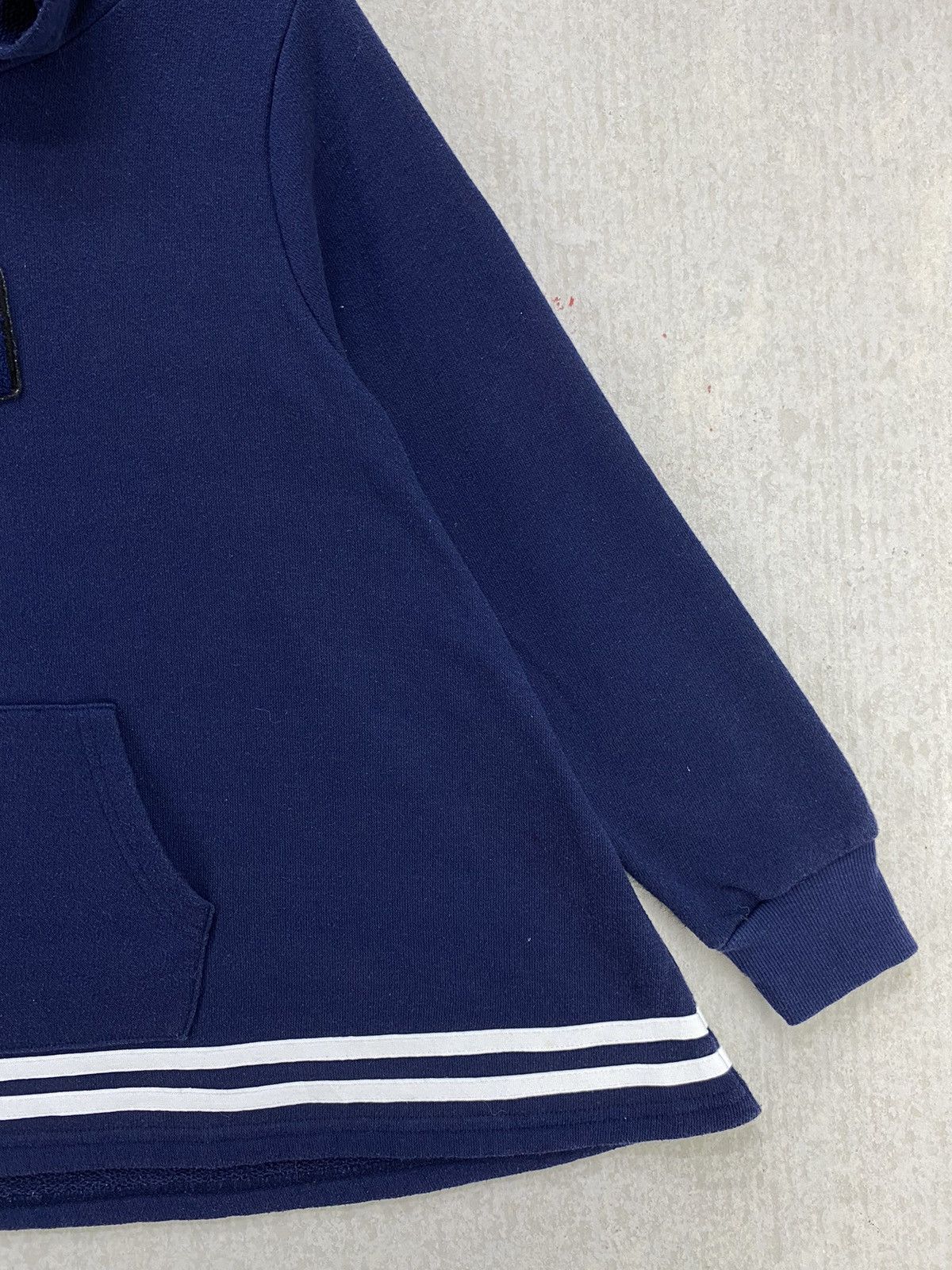 Fiorucci Florucci Womens Hoodie Big Logo Embroidery US Flag Pullover Size ONE SIZE - 5 Thumbnail