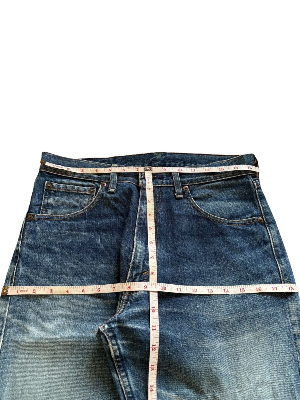 Levi's Vintage 90s Levis 503 Mud Wash Distressed Baggy Jeans Size US 31 - 12 Thumbnail