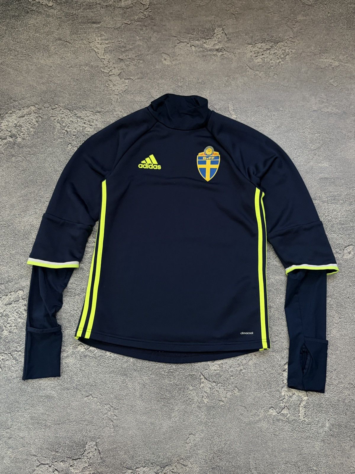 Adidas 2016-17 Sweden Adidas Training Top Football Jersey AC3909 XS Size US XS / EU 42 / 0 - 1 Thumbnail
