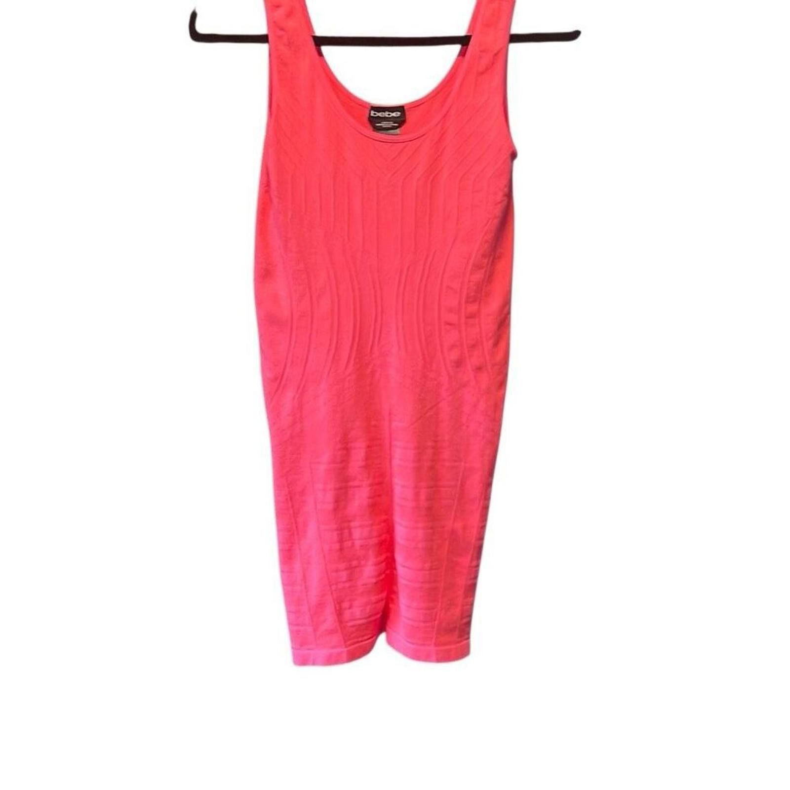United Colors Of Benetton Bebe body con dress hot pink m/l Size L / US 10 / IT 46 - 6 Thumbnail