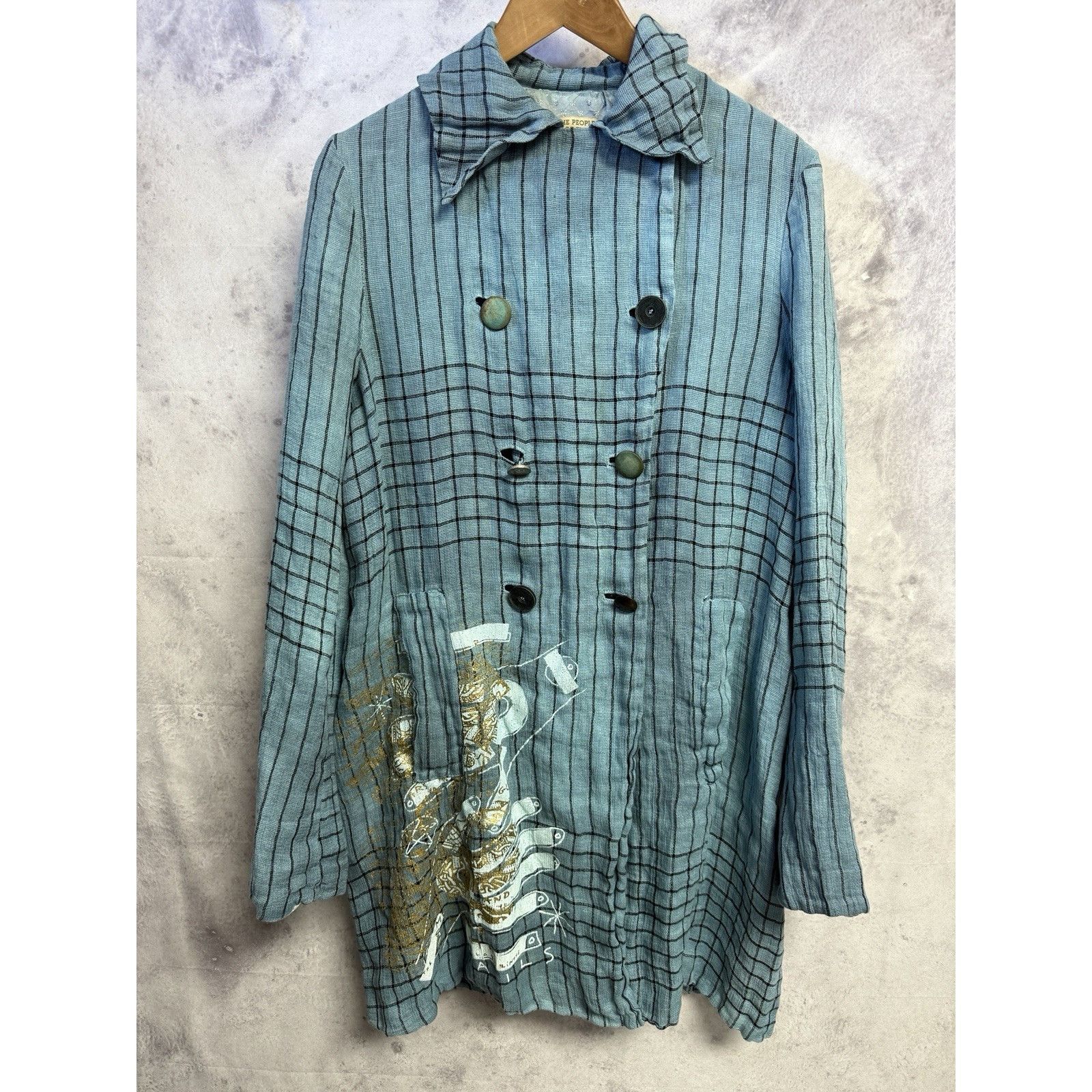 The People Of The Labyrinths The People of the Labyrinths Womens Jacket Dress Button Up Size M / US 6-8 / IT 42-44 - 1 Thumbnail