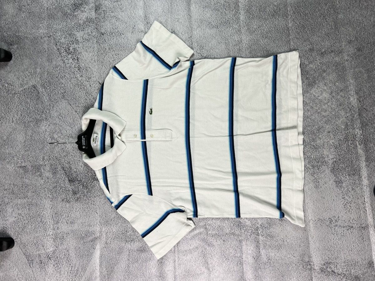 Lacoste × Vintage Vintage Lacoste polo T-shirt Size US L / EU 52-54 / 3 - 2 Thumbnail