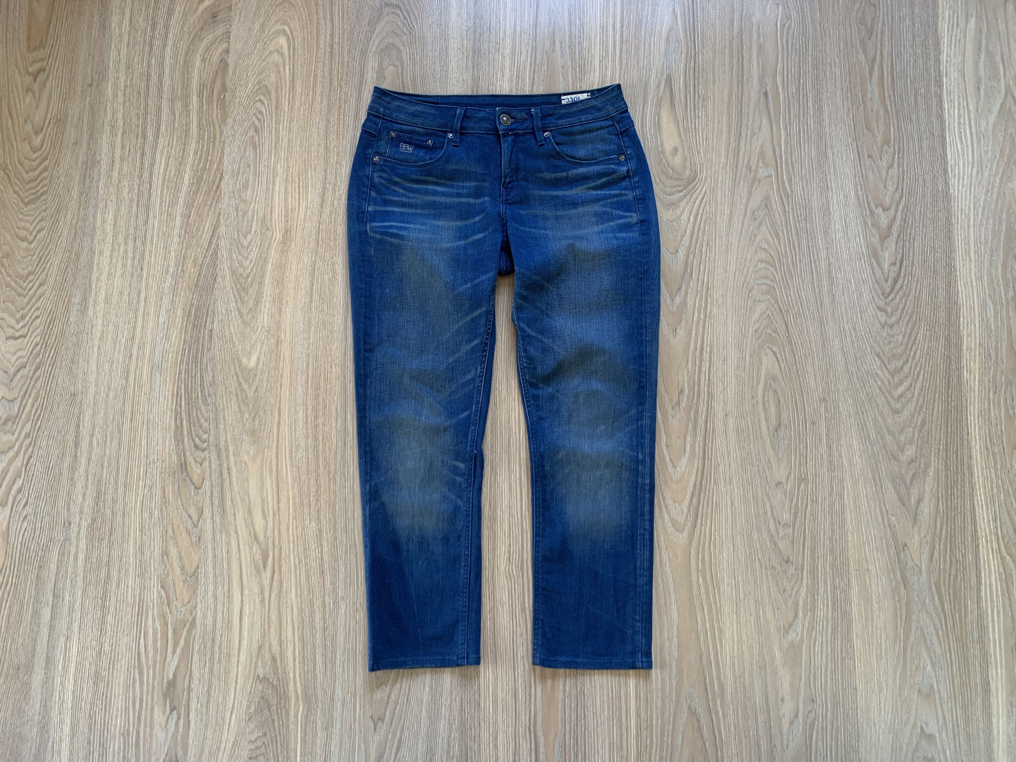 Denime × G-Star G-Star Raw 3301 Contour Skinny Jeans Size 31" - 1 Thumbnail