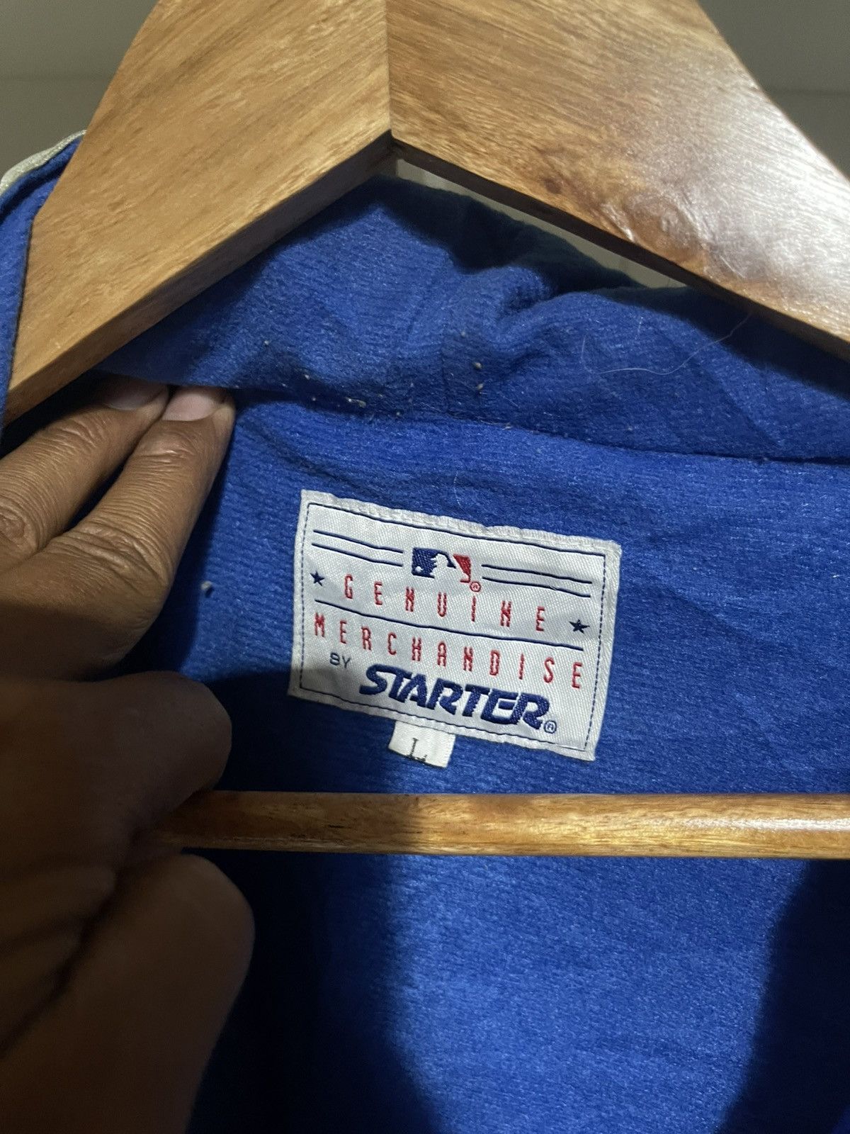 Starter Vintage Starter MLB LA Dodgers Hideo Nomo Satin Jacket Size US L / EU 52-54 / 3 - 5 Thumbnail