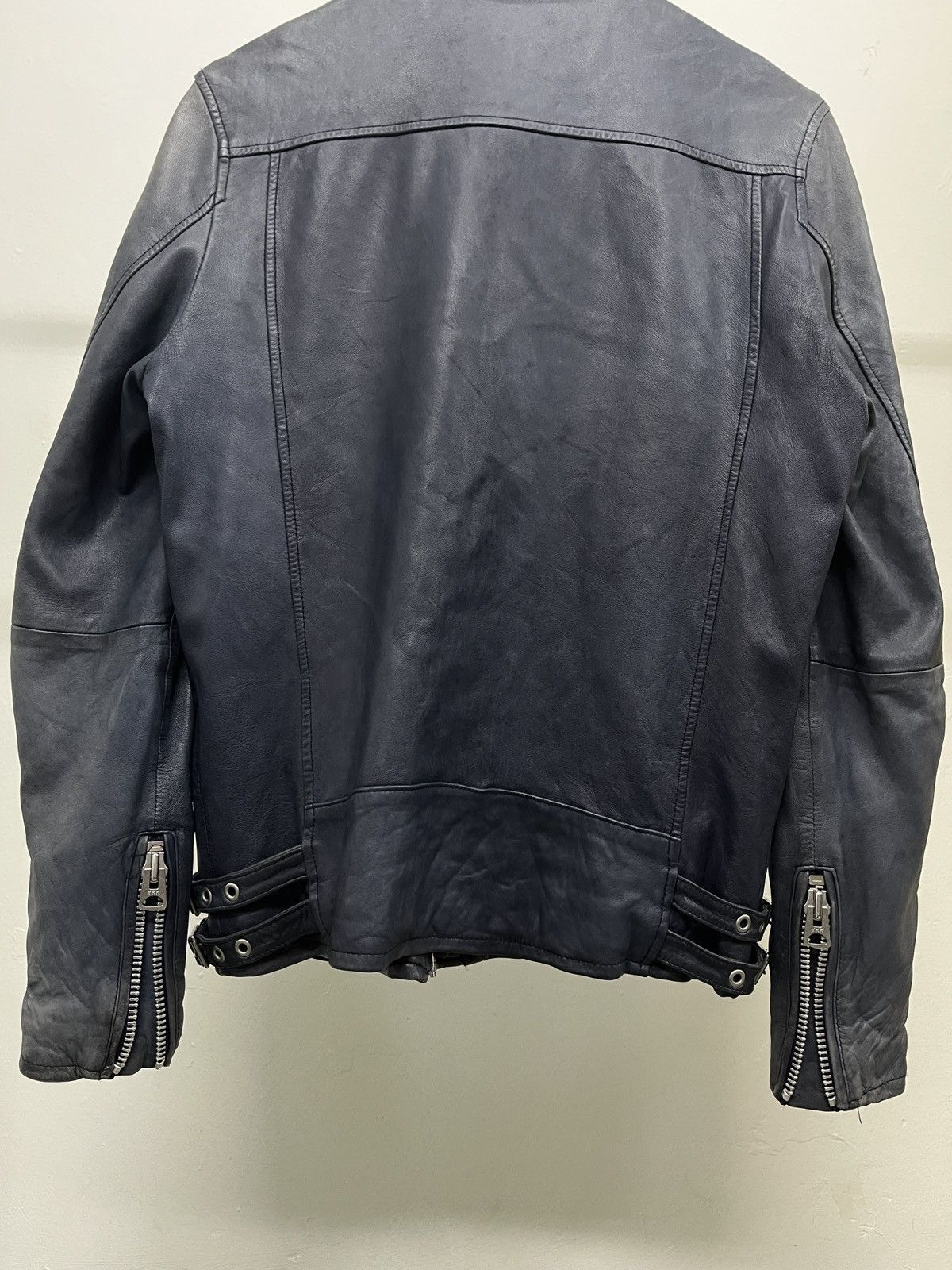 KMRii Nano Universe Archive Goat Leather Biker Jacket Punk Size US M / EU 48-50 / 2 - 10 Thumbnail