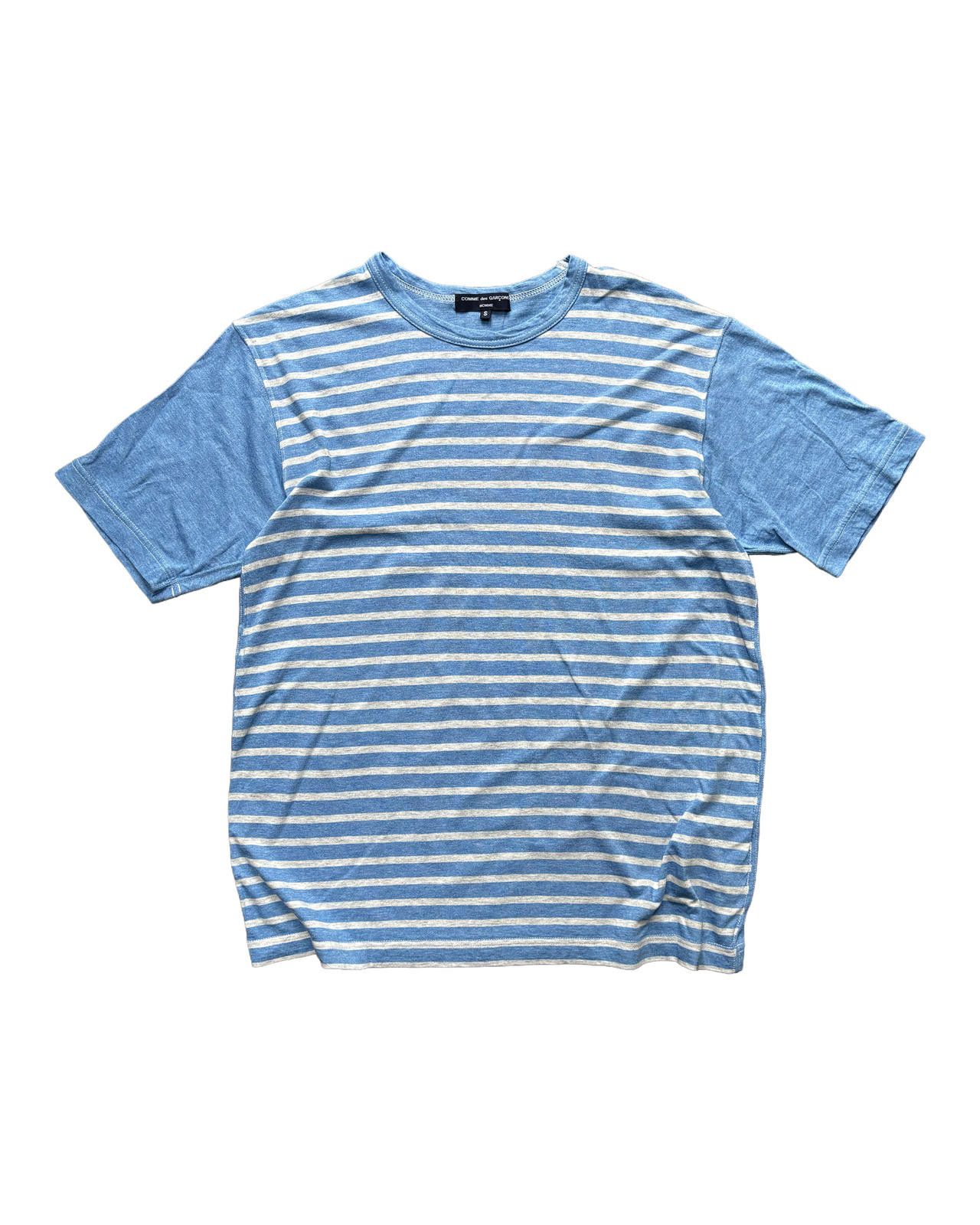 Comme des Garcons Comme des Garçons Striped Tee Blue S Size US S / EU 44-46 / 1 - 1 Thumbnail