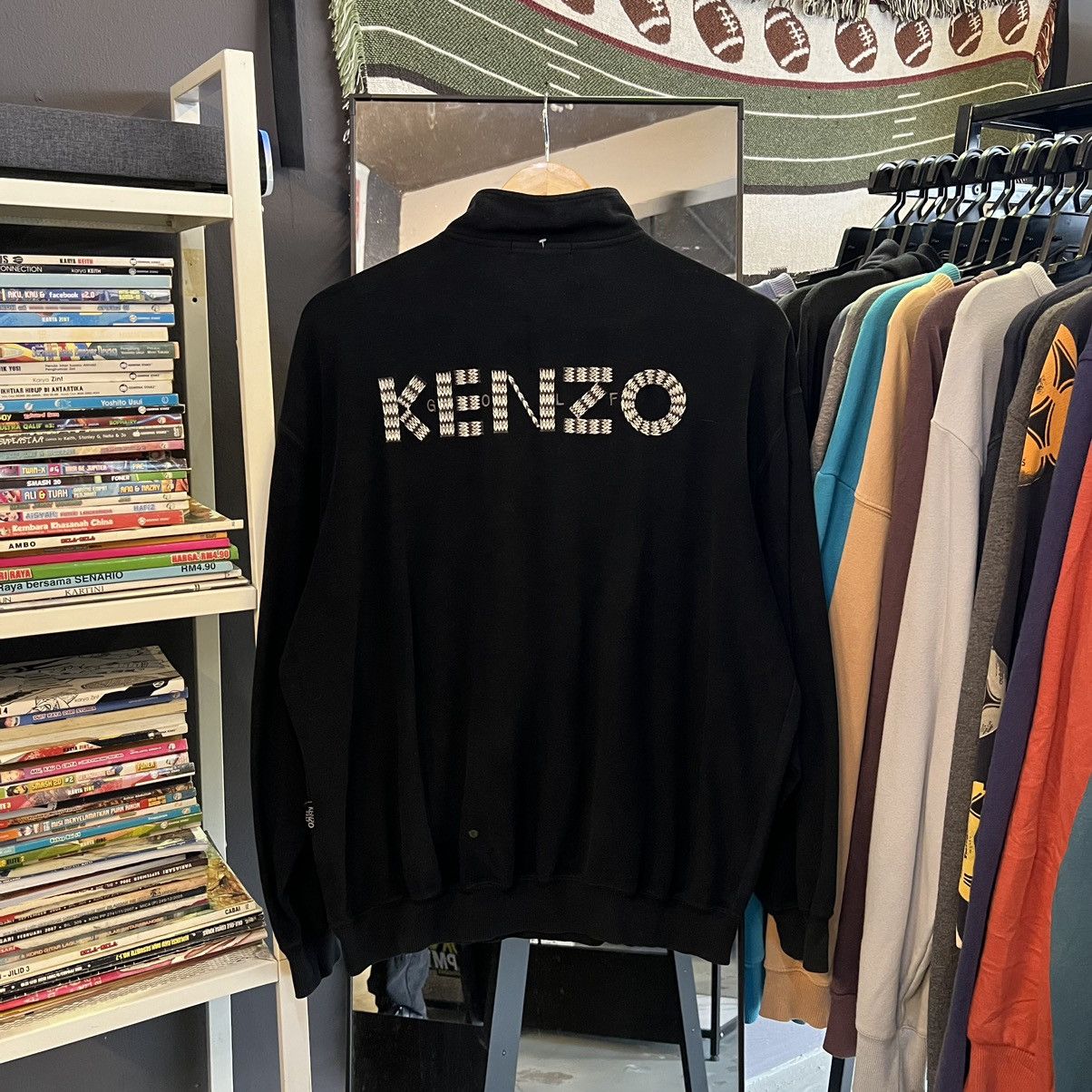 Kenzo Vintage Kenzo Japan Half Zipper Size US L / EU 52-54 / 3 - 1 Thumbnail