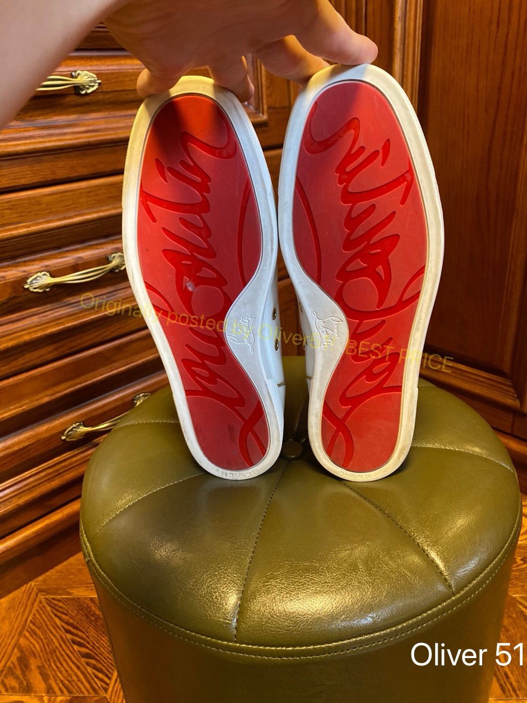 Christian Louboutin CL Sneakers LLLL18/2609 Size US 8 / EU 41 - 8 Thumbnail