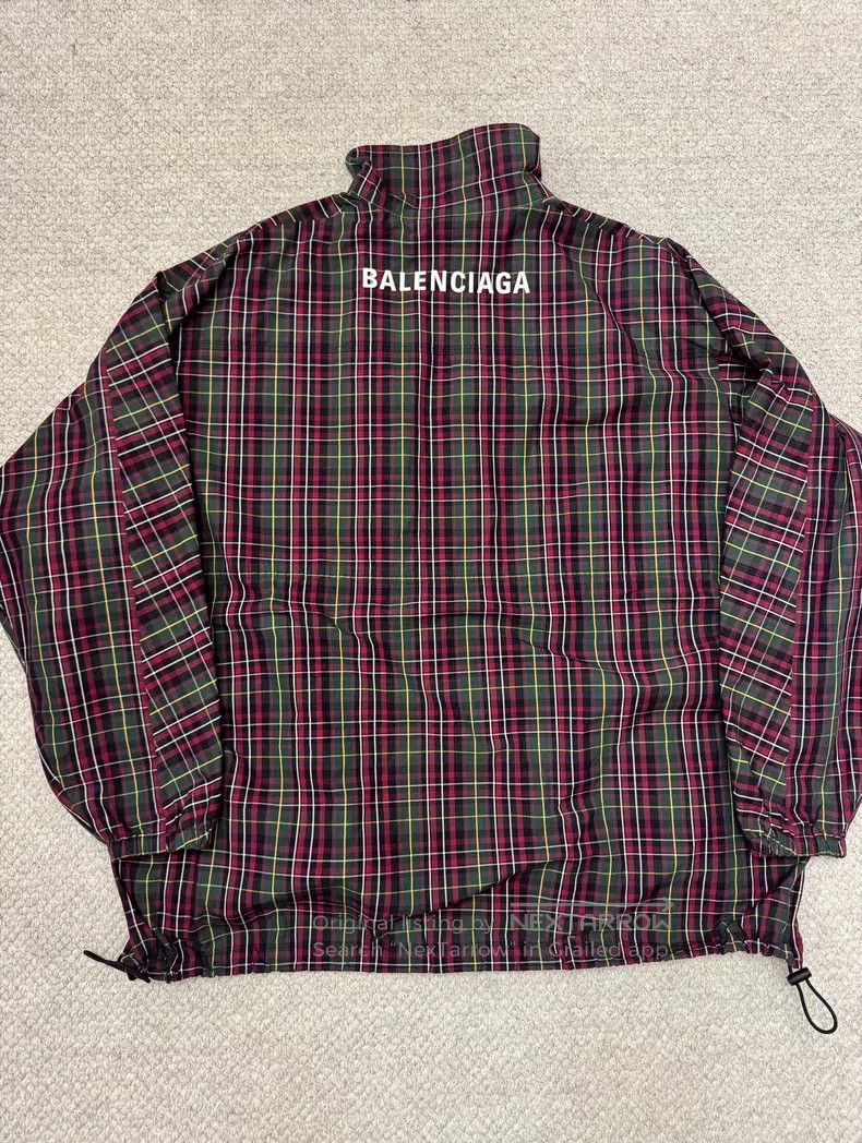 Balenciaga Balenciaga Retro British style striped checkered embroider Size US S / EU 44-46 / 1 - 2 Thumbnail