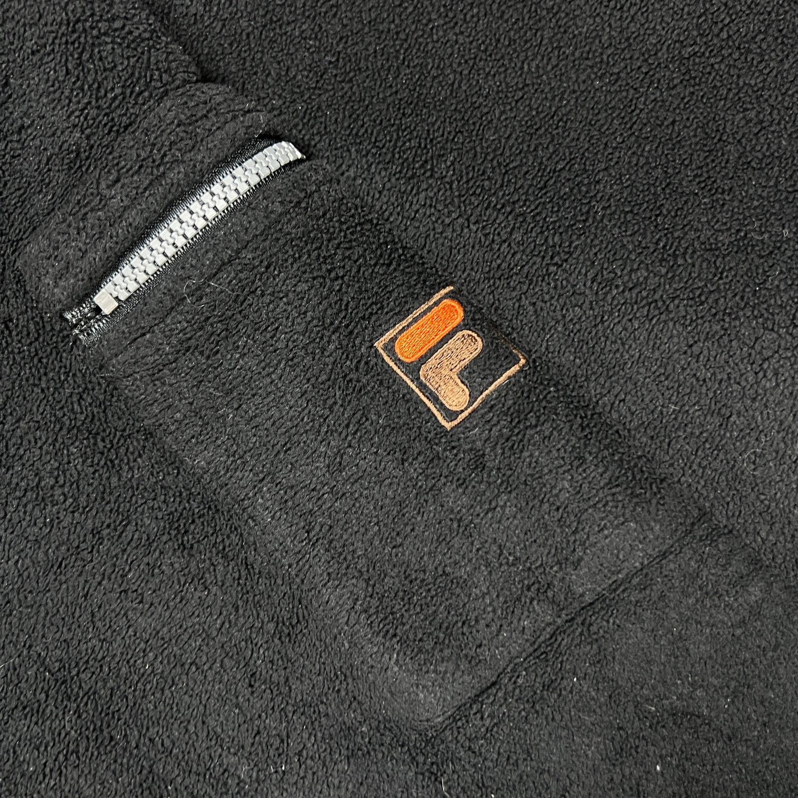 Fila × Vintage VTG Fila Fleece 2XL Outdoor Quarter Zip Pullover 90s Jacket Size US XXL / EU 58 / 5 - 6 Thumbnail