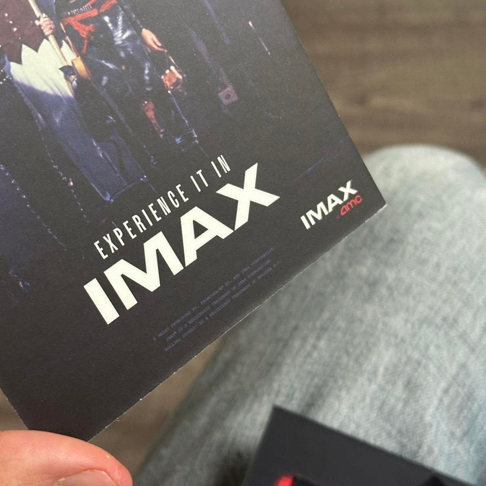 Band Tees × Other Rolling Stones Max AMC IMAX Exclusive Movie Promo Mini Print Size ONE SIZE - 5 Thumbnail