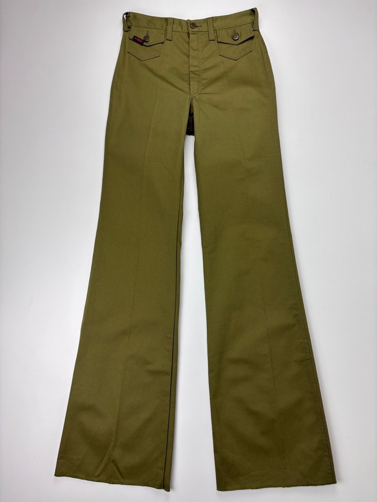 Other Vintage 70s MacLean Flared Pants Retro Trousers Size 173 Size 30" / US 8 / IT 44 - 1 Thumbnail