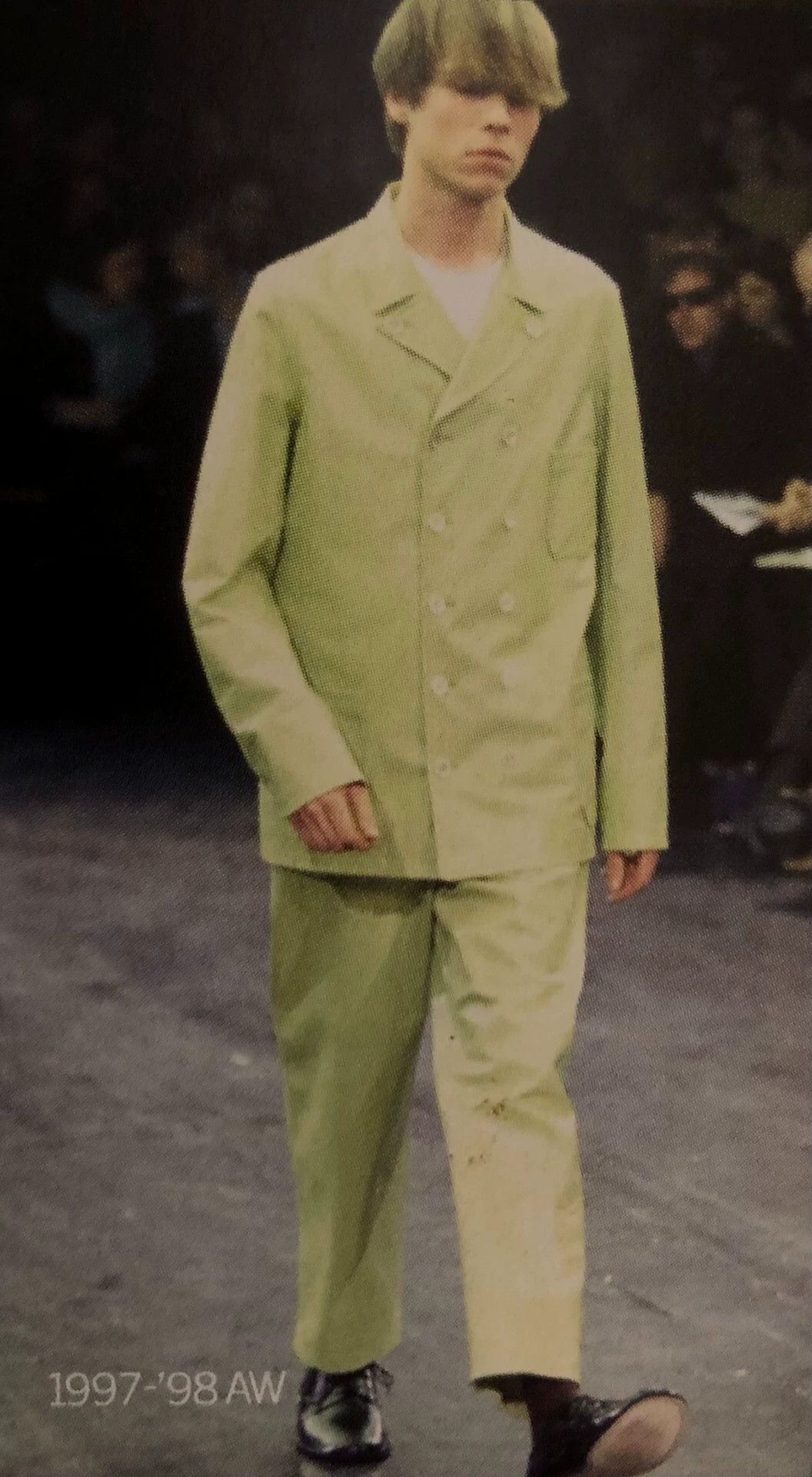 Yohji Yamamoto Yohji Yamamoto 1997AW Apple Green Leather Shirt M Size US M / EU 48-50 / 2 - 9 Thumbnail