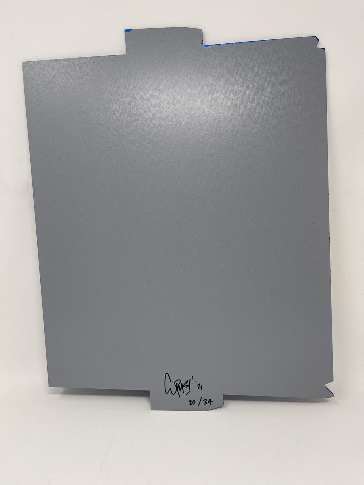Other ‘Cracked' Screen Printed Mirror by Ermsy - Blue (Ed. of 34) Size ONE SIZE - 6 Thumbnail