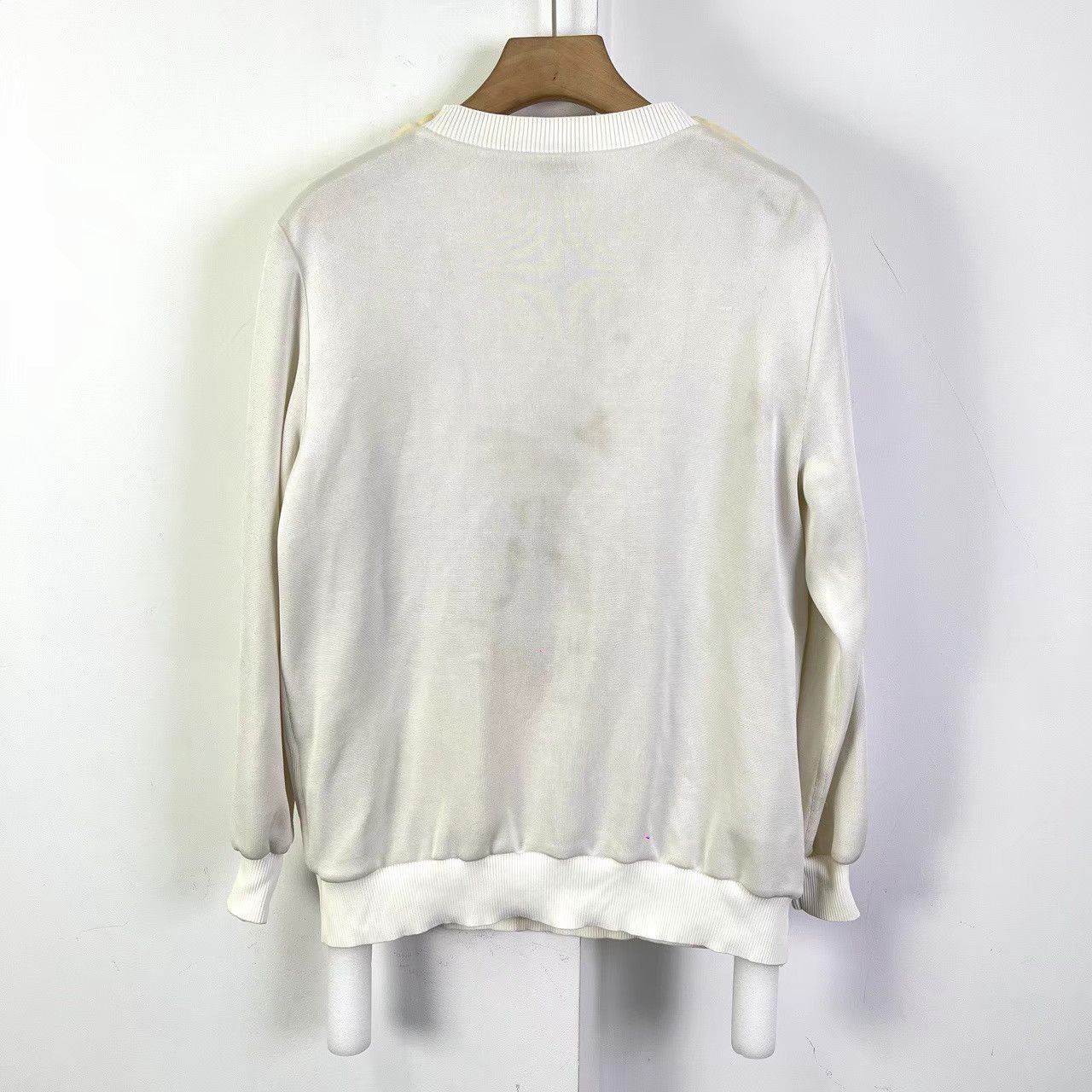 Fendi Fendi Karl Lagerfeld Furry Embroidered Sweatshirt K12 Size US XXS / EU 40 - 2 Thumbnail