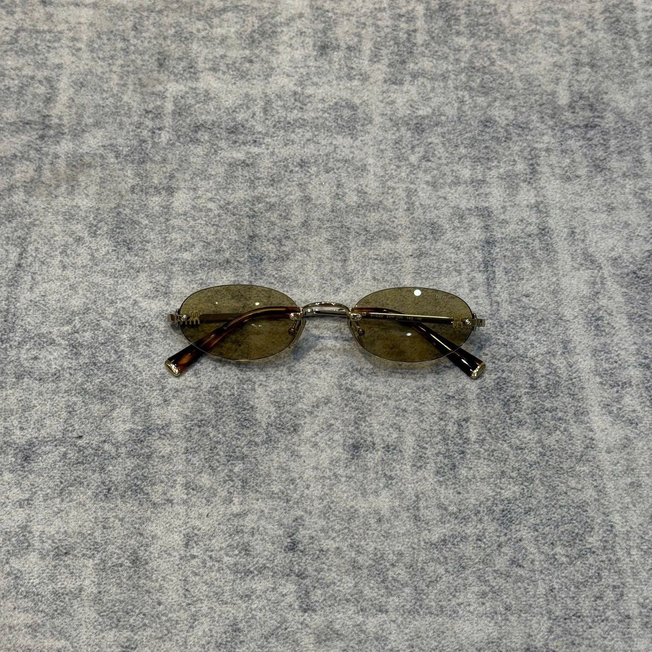 Miu Miu MIU MIU MU A54S ZVN10R Sunglasses Size ONE SIZE - 6 Thumbnail