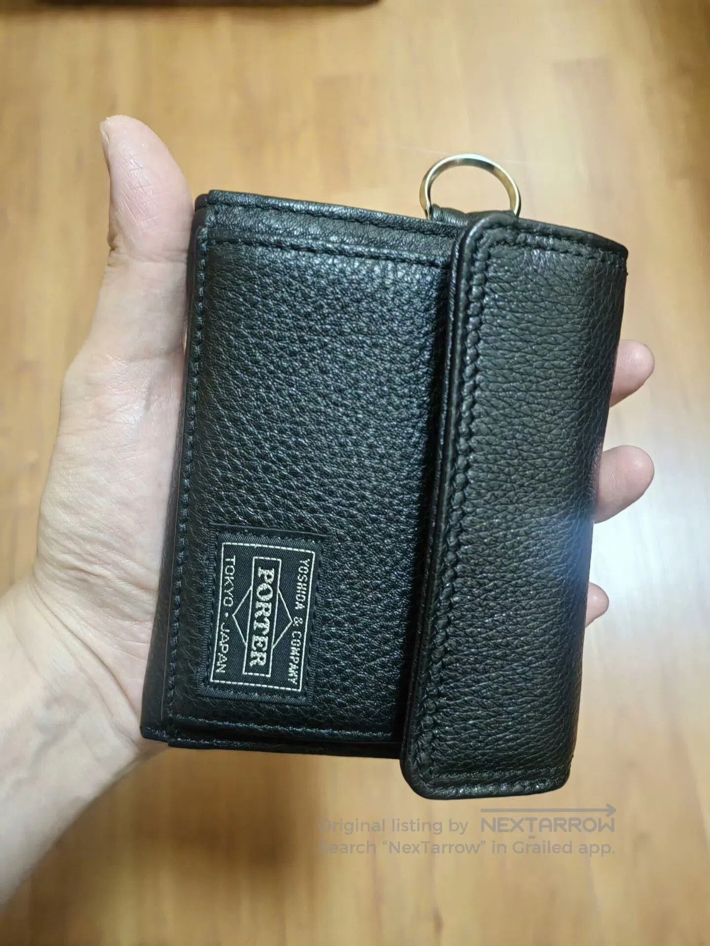 Porter porter calm leather trifold wallet with box. Size ONE SIZE - 7 Thumbnail