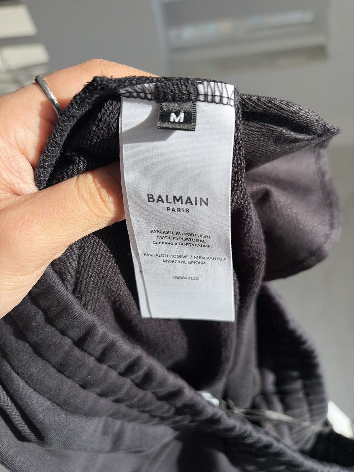 Balmain Balmain Ribbed sweatpants Size US 30 / EU 46 - 6 Thumbnail