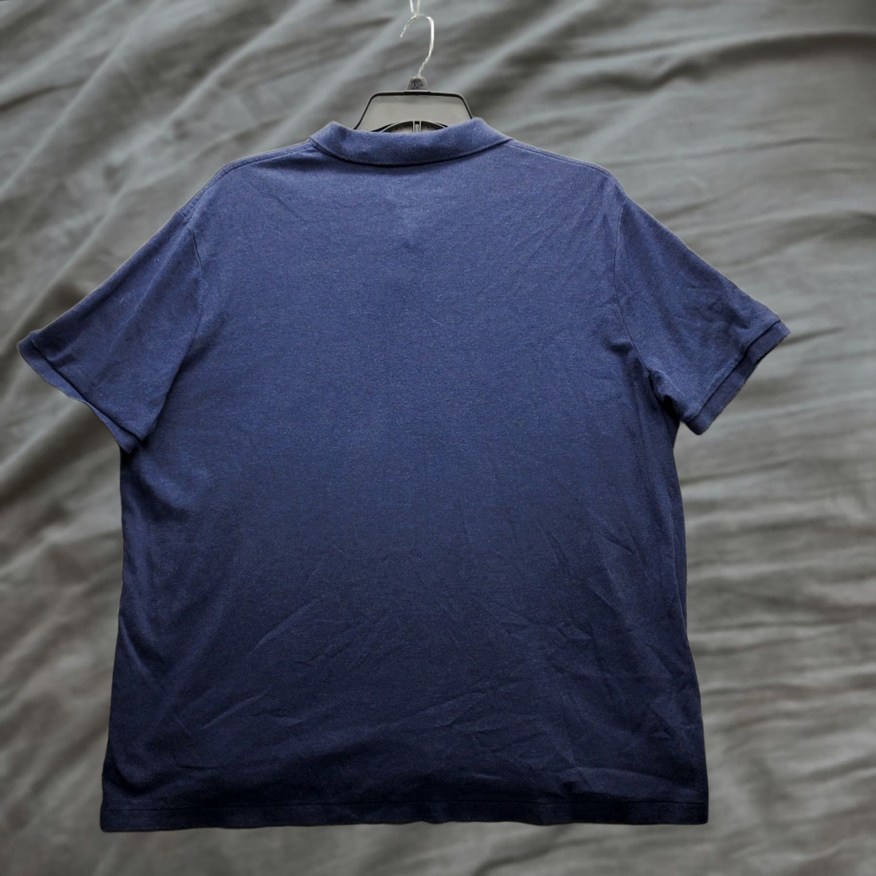 Polo Ralph Lauren Polo Ralph Lauren Polo Shirt Mens XL Blue Classic Fit Pony Logo Popover Shirt Size US XL / EU 56 / 4 - 1 Thumbnail